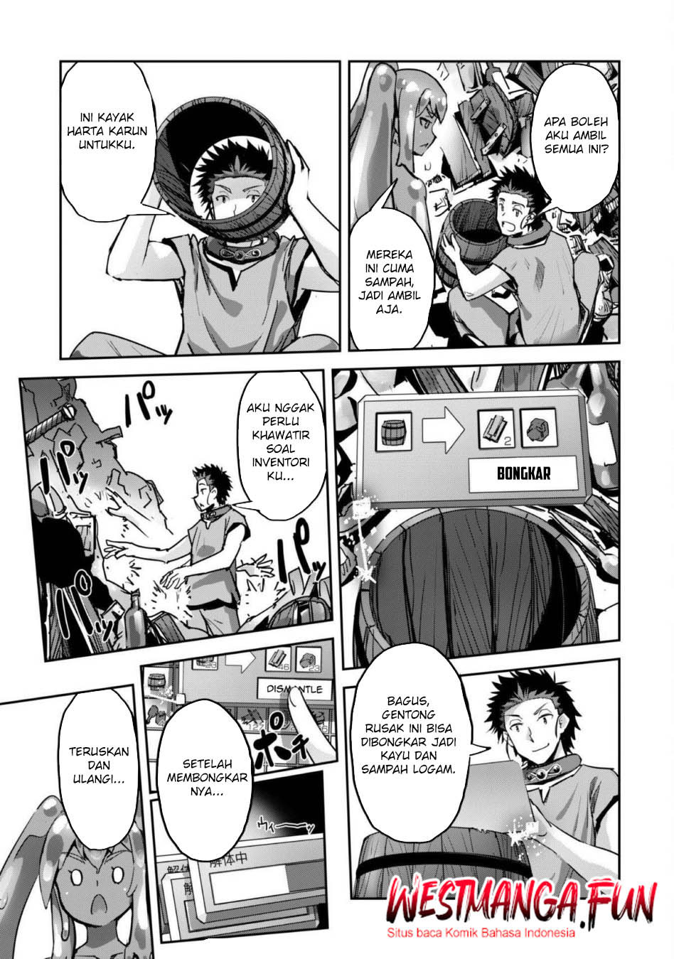 Craft Game no Nouryoku de Isekai Kouryaku!! Chapter 45 - halaman 34