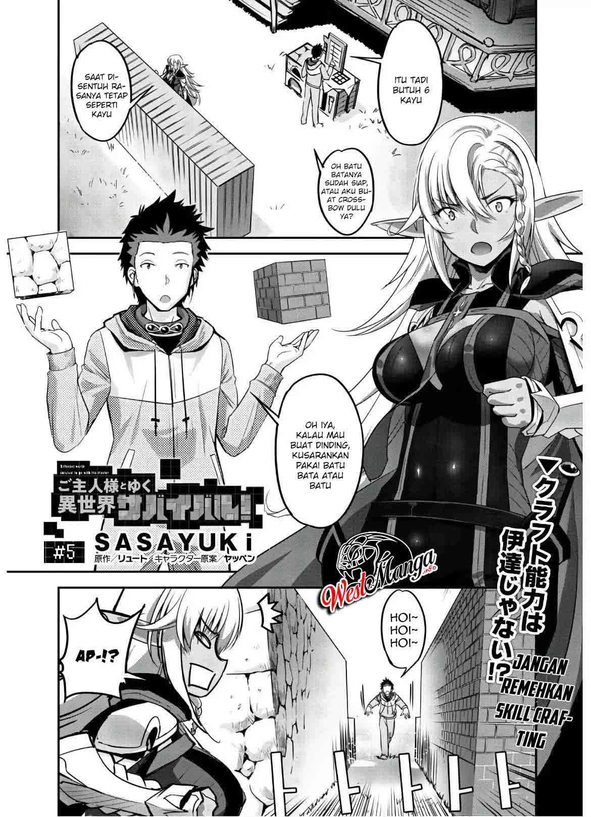 Craft Game no Nouryoku de Isekai Kouryaku!! Chapter 5 - halaman 3
