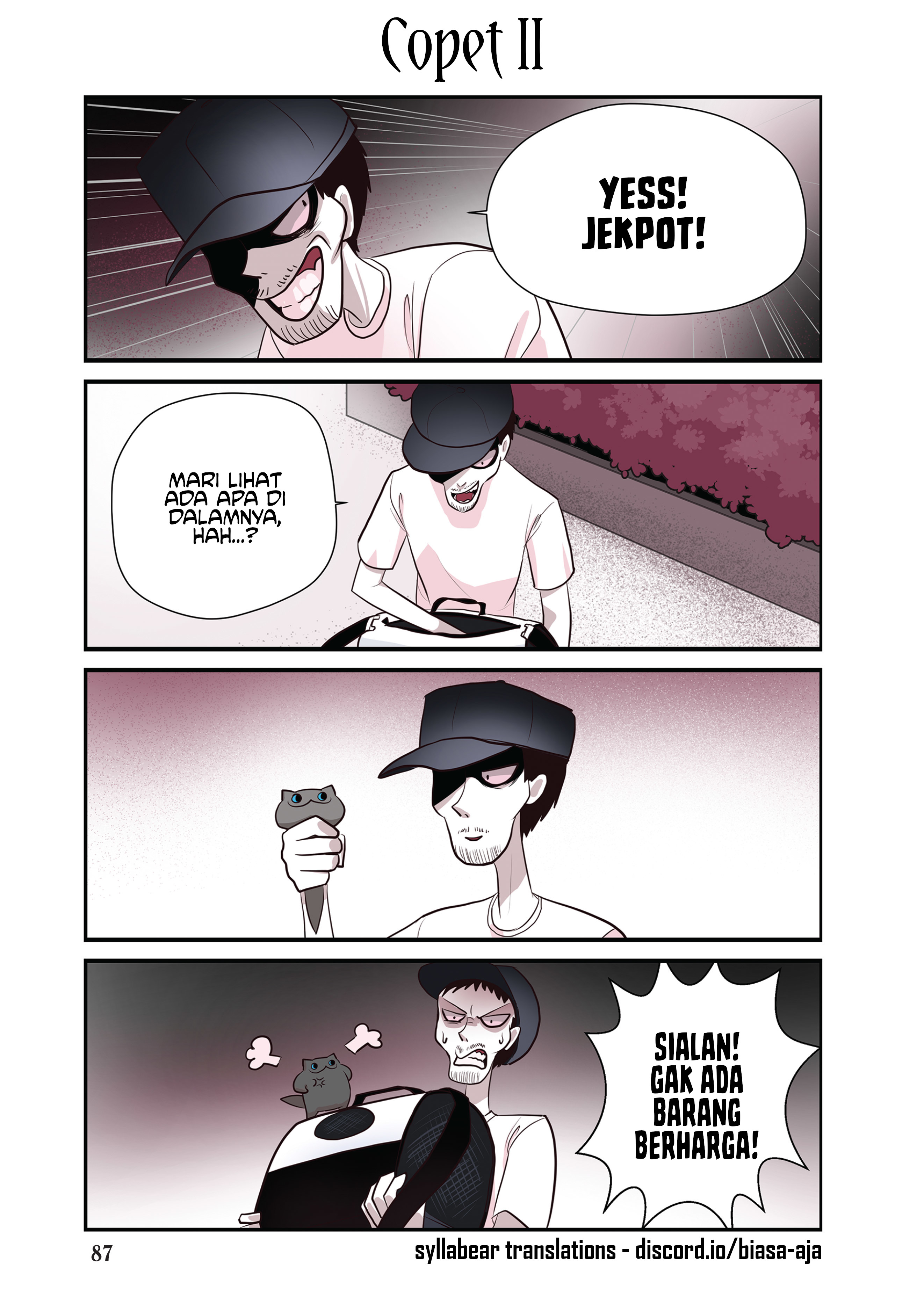 Creepy Cat: Neko to Watashi no Kimyou na Seikatsu Chapter 81 - halaman 1