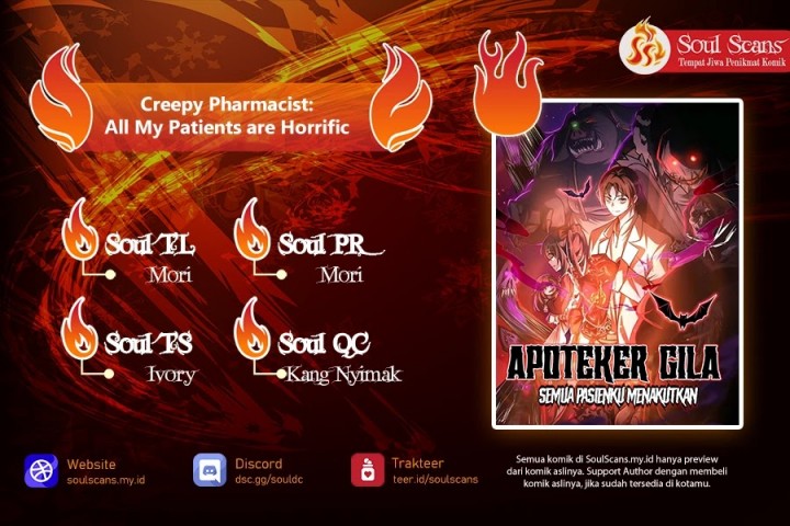 Creepy Pharmacist: All My Patients Are Horrific Chapter 48 - halaman 1