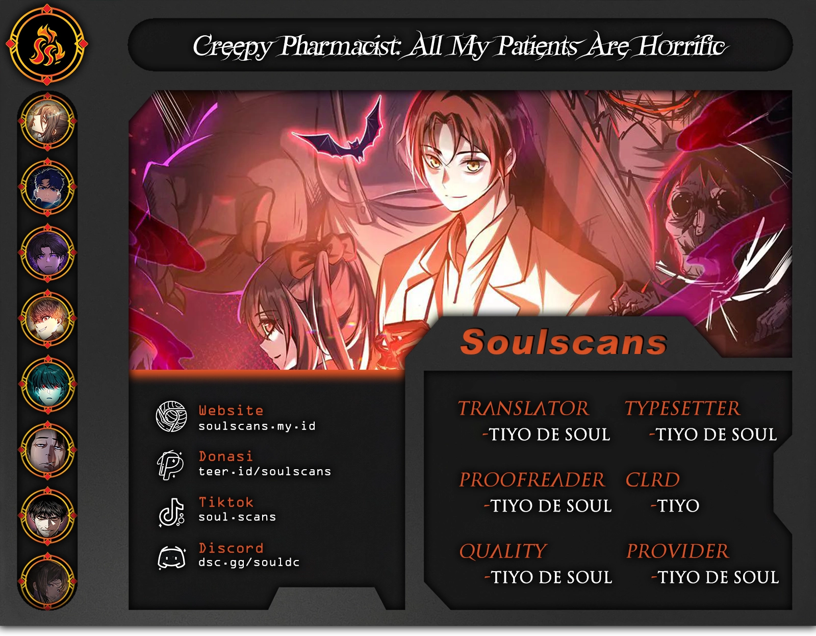 Creepy Pharmacist: All My Patients Are Horrific Chapter 52 - halaman 1