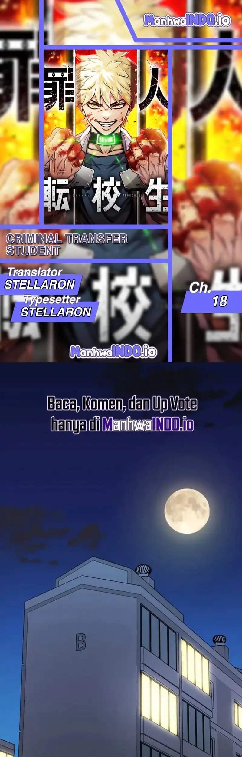 Criminal Transfer Student Chapter 18 - halaman 1