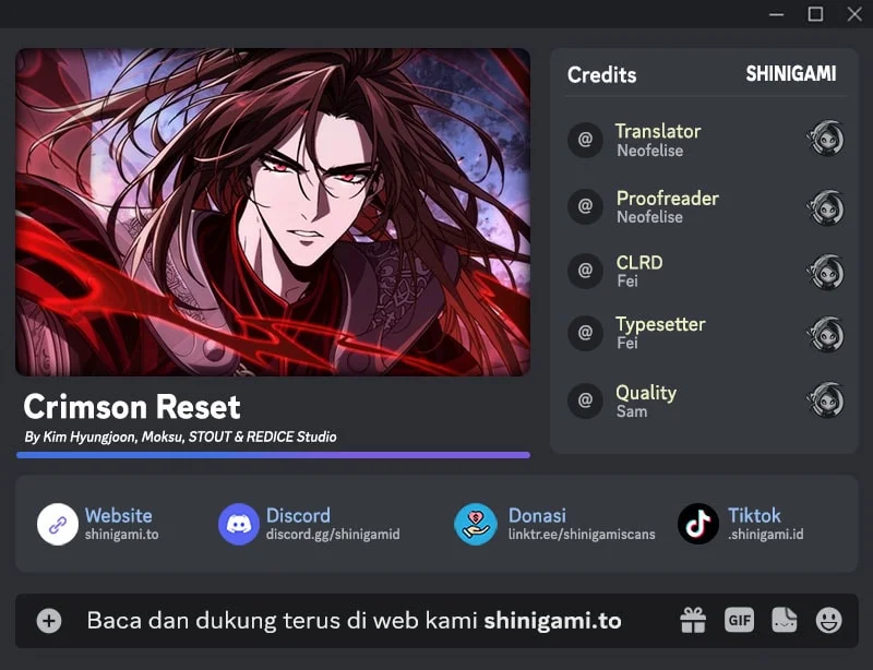 Crimson Reset Chapter 55 - halaman 1