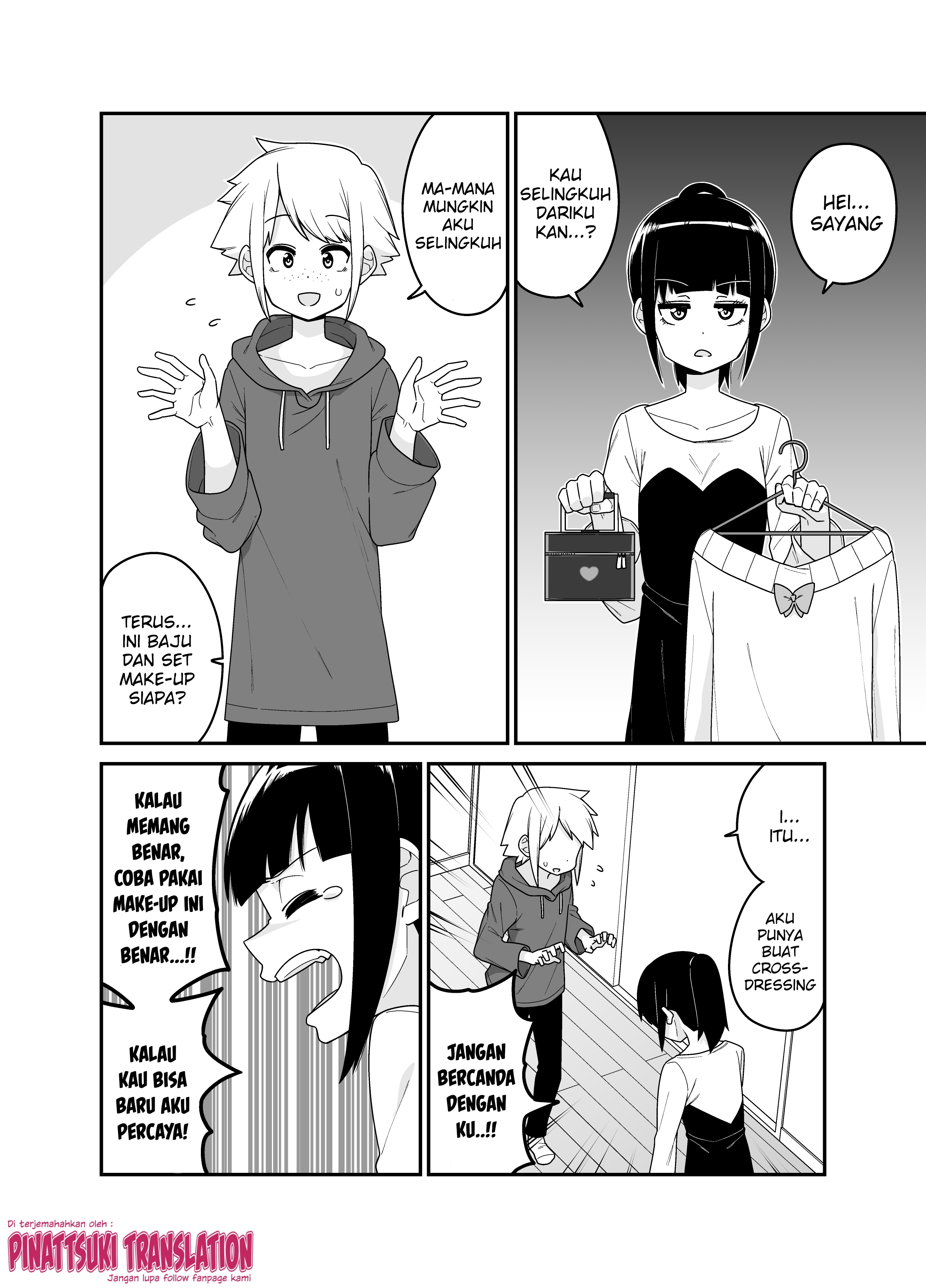 Cross-dressing Boy Suspected of Cheating Chapter 0 - halaman 1