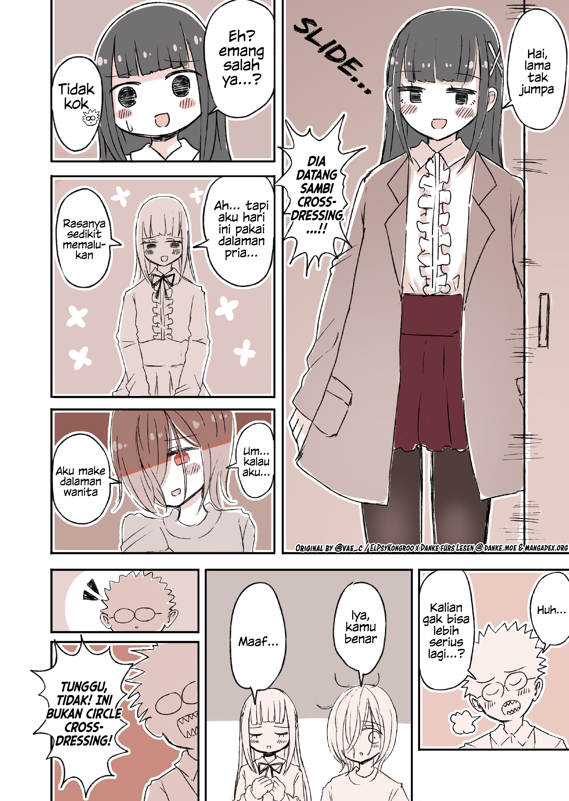 Crossdressing Boys of the Otaku Circle Chapter 18 - halaman 5