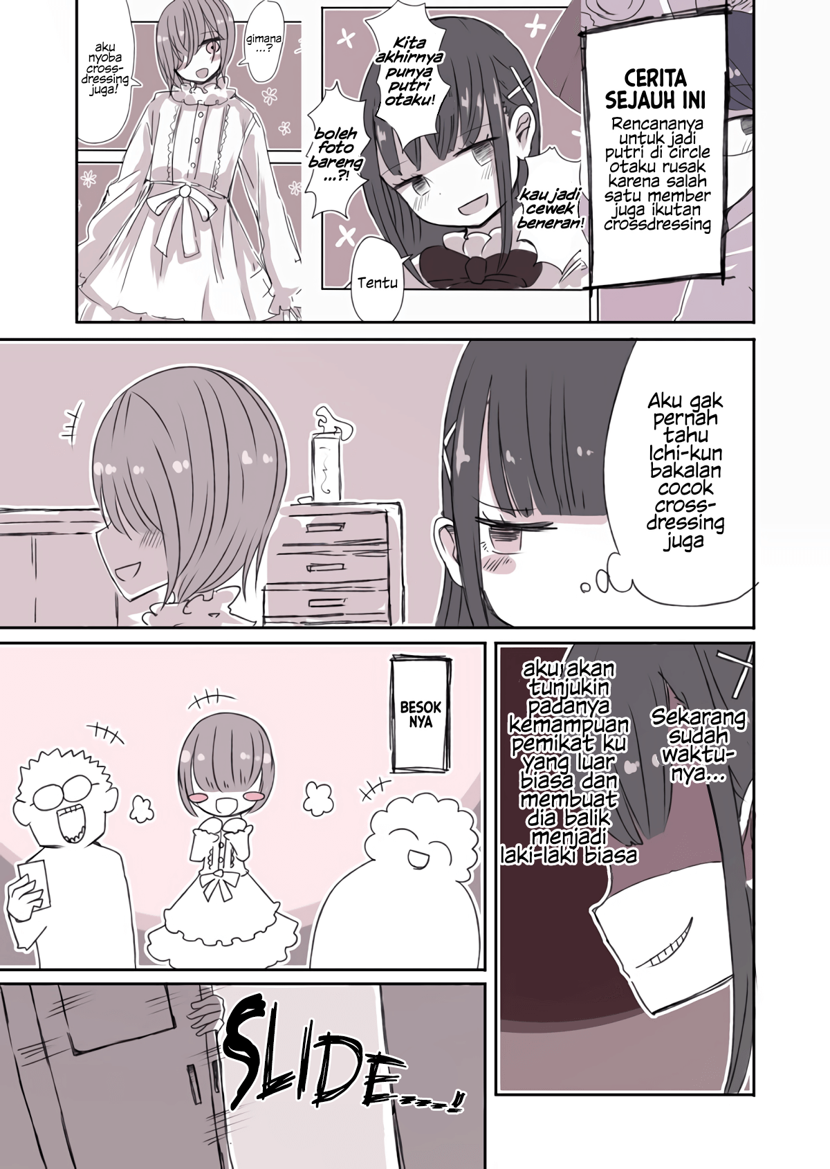 Crossdressing Boys of the Otaku Circle Chapter 2 - halaman 1
