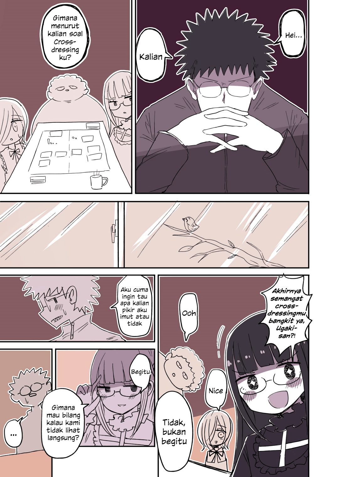 Crossdressing Boys of the Otaku Circle Chapter 24 - halaman 2