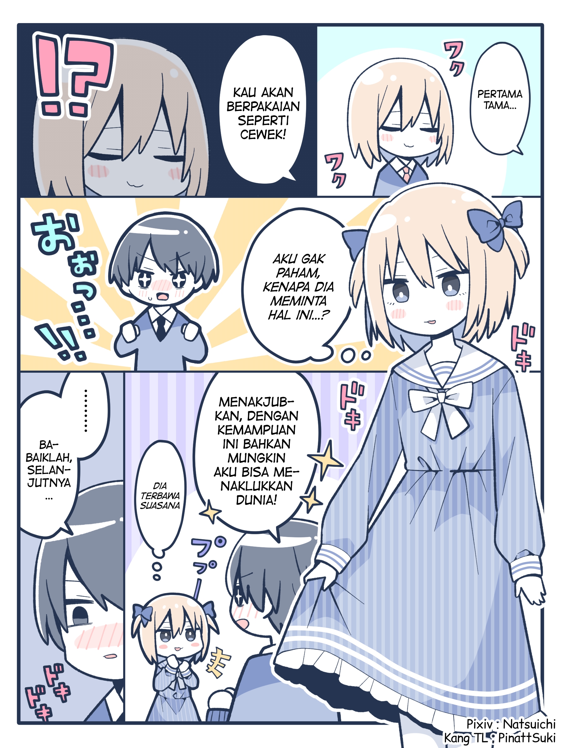 Crossdressing While Pretending To Be Hypnotized Chapter 0 - halaman 2