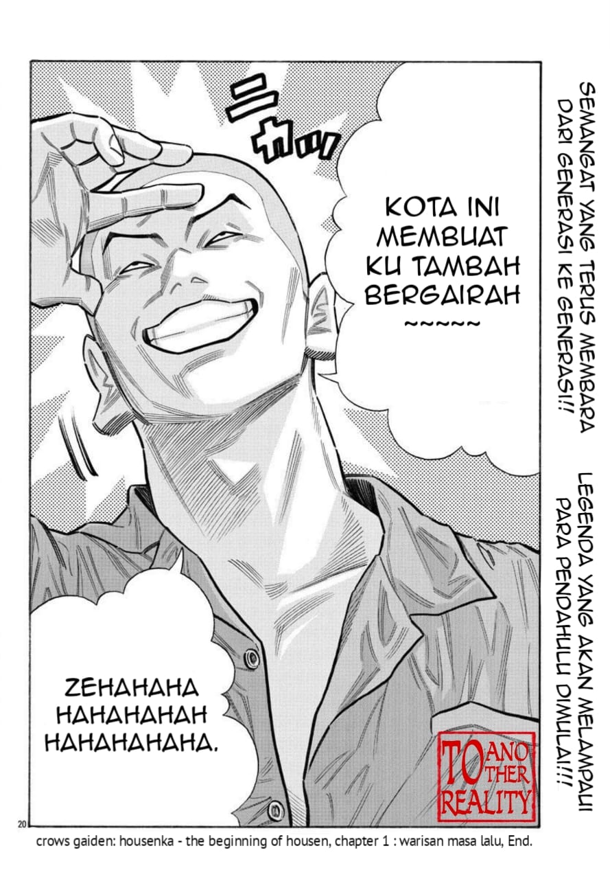 Crows Gaiden: Housenka - The Beginning of Housen Chapter 1 - halaman 18
