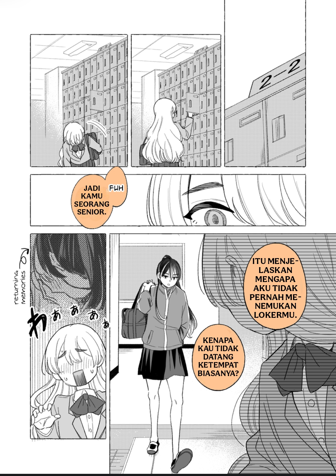 Crybaby and Kokoa Yuri Chapter 2 - halaman 1