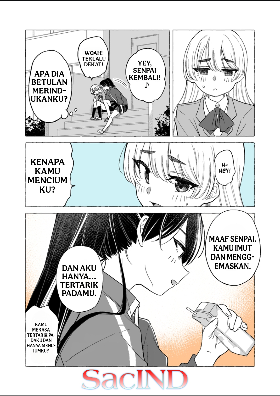 Crybaby and Kokoa Yuri Chapter 3 - halaman 1