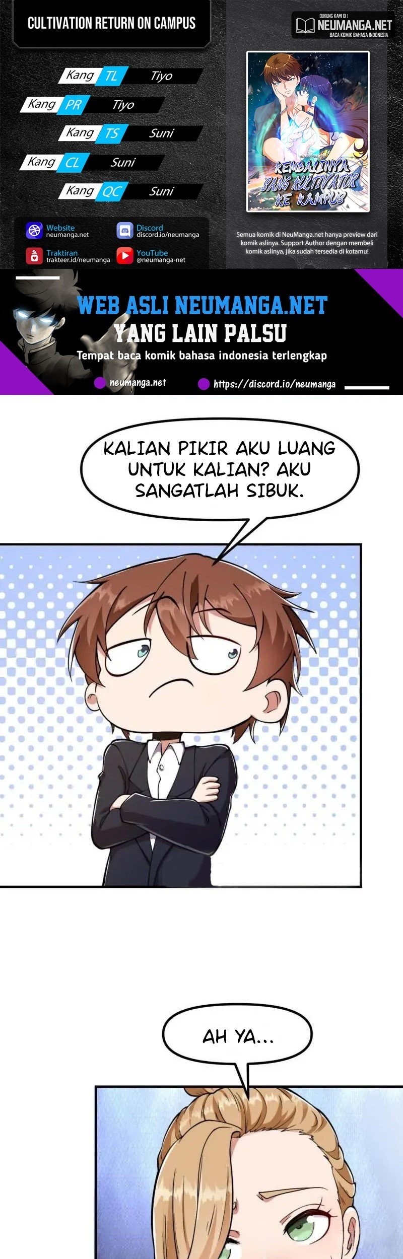 Cultivation Return on Campus Chapter 436 - halaman 1