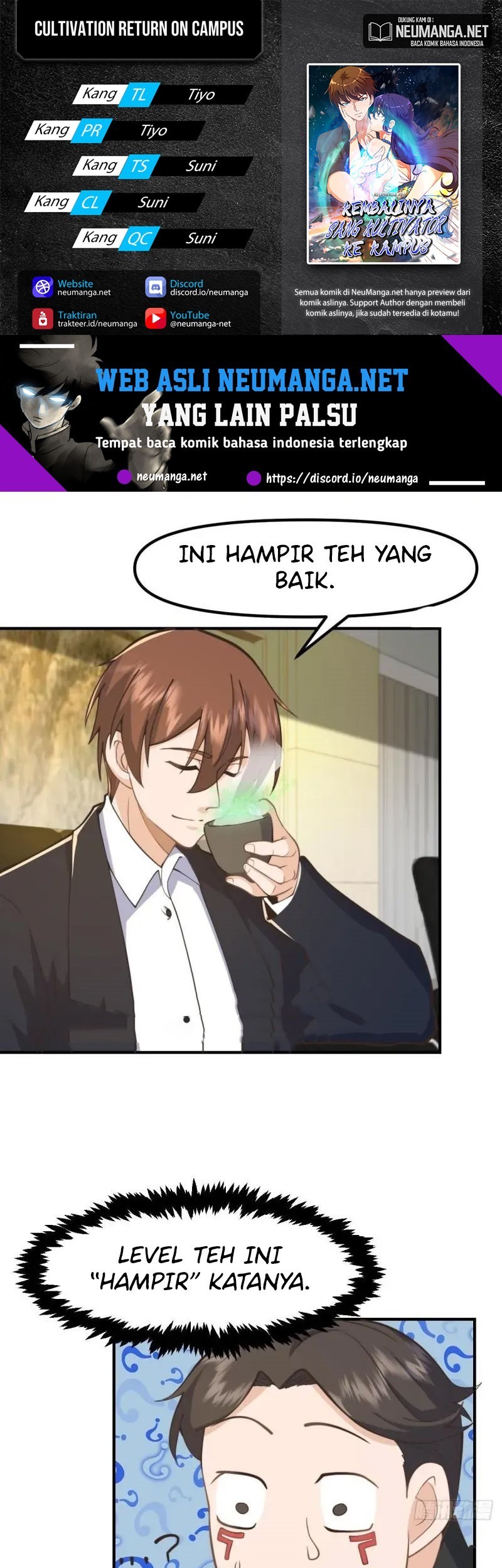 Cultivation Return on Campus Chapter 438 - halaman 1