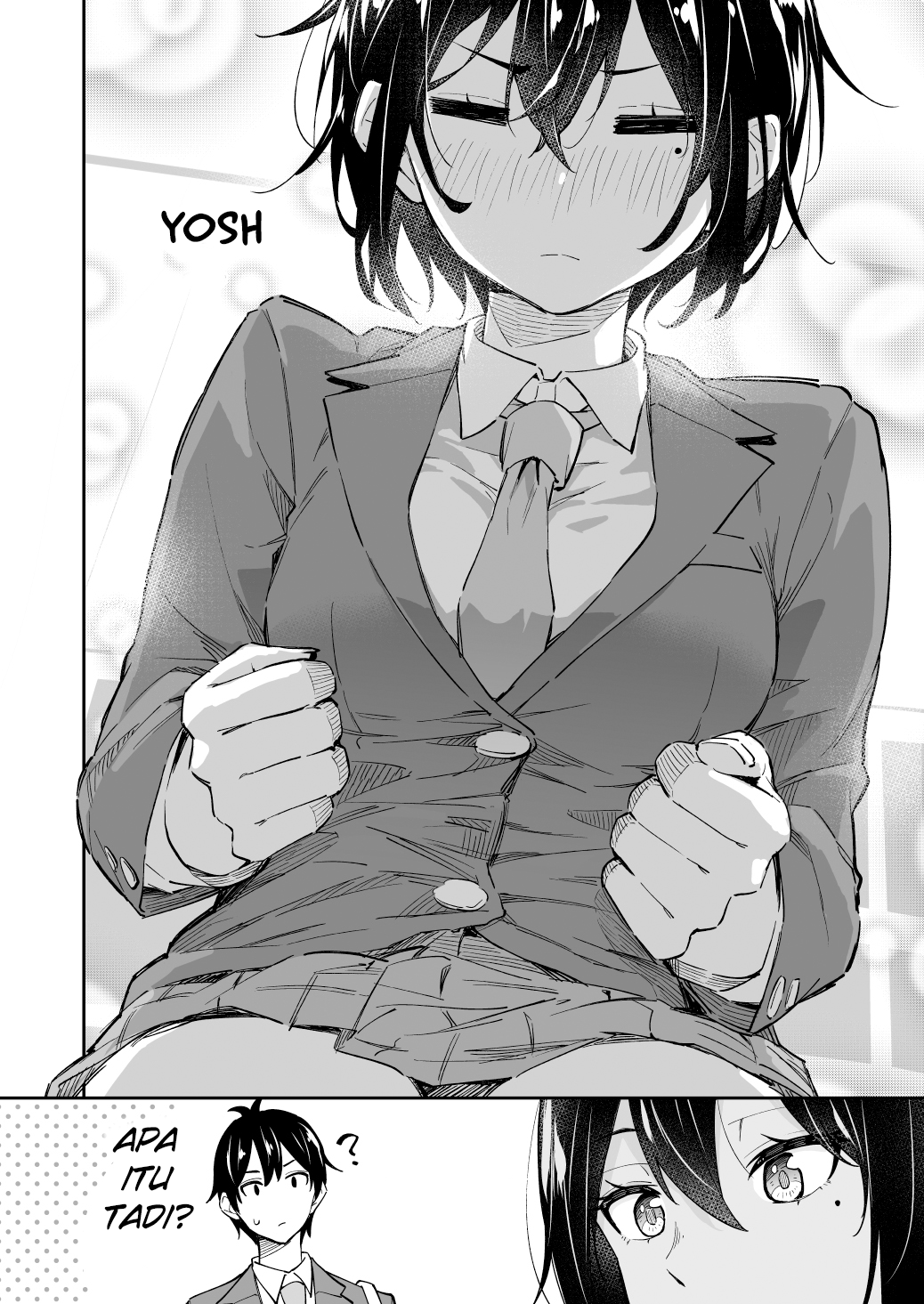 Cutting Her Hair After Finding out That the Person She Likes, Likes Short Cuts Chapter 1 - halaman 4