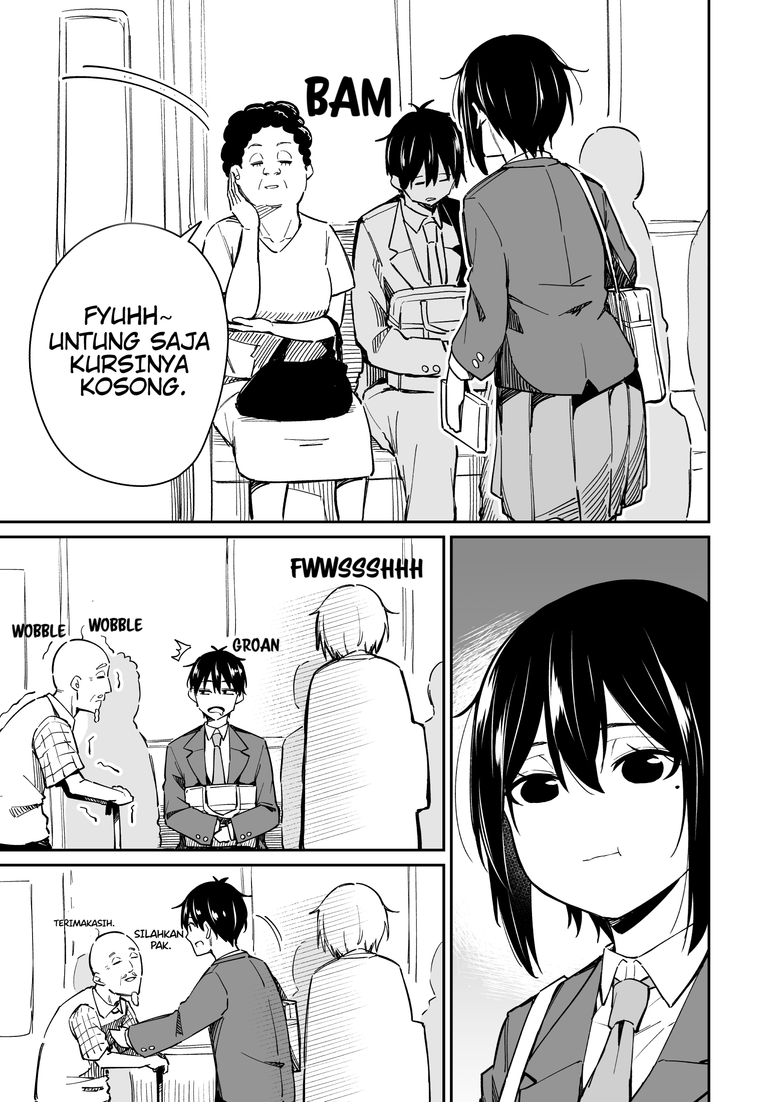 Cutting Her Hair After Finding out That the Person She Likes, Likes Short Cuts Chapter 14 - halaman 5