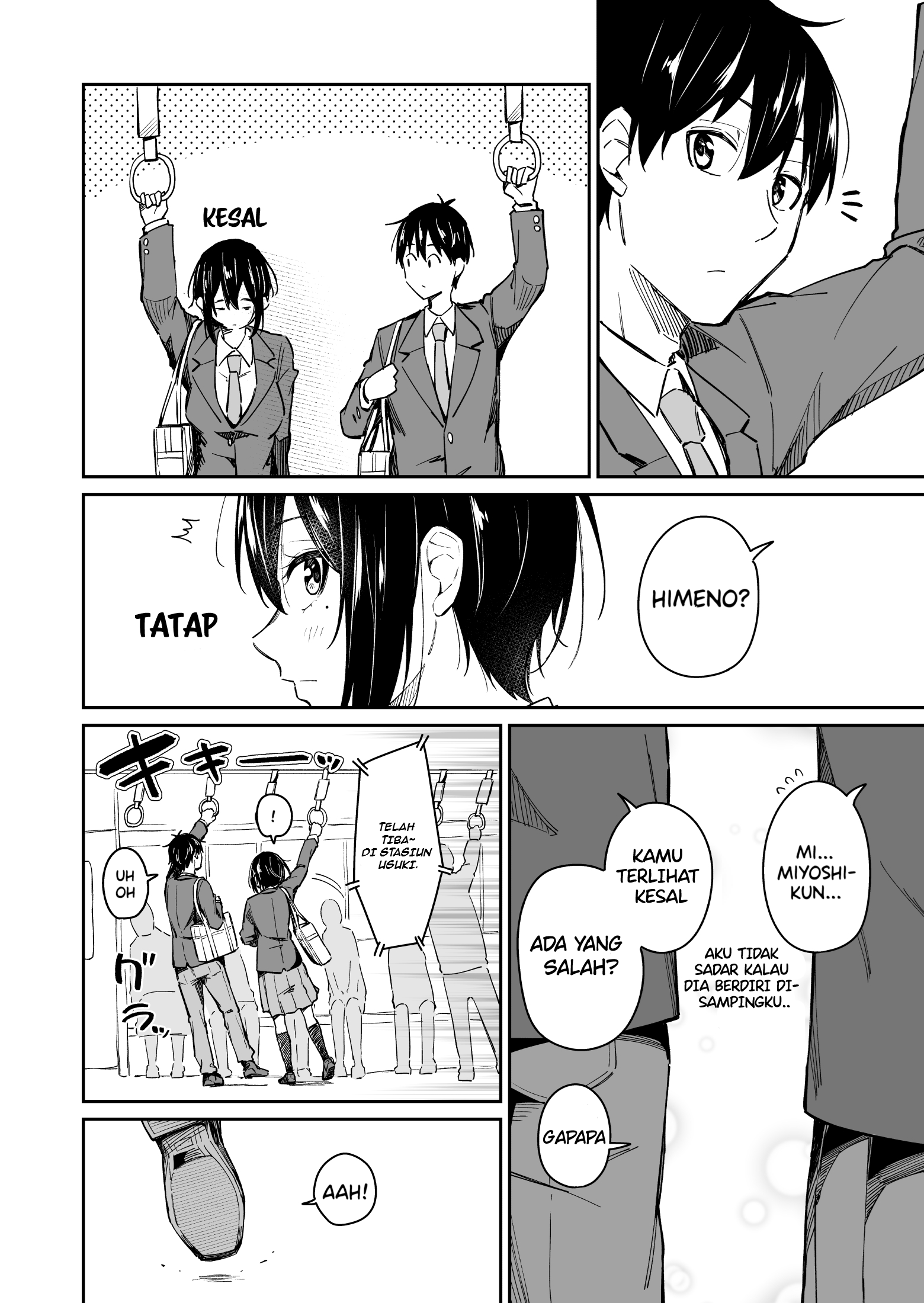 Cutting Her Hair After Finding out That the Person She Likes, Likes Short Cuts Chapter 14 - halaman 6