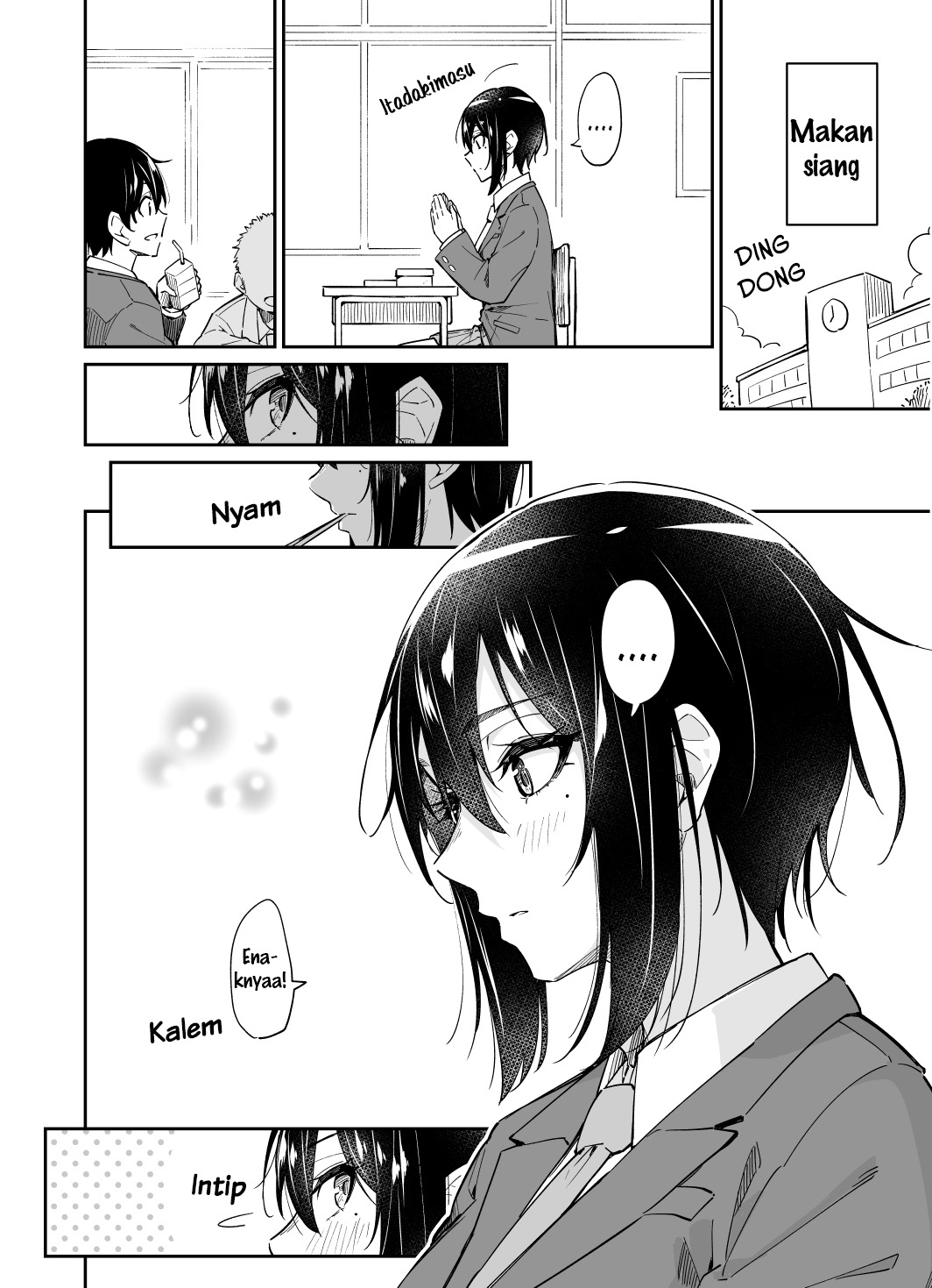 Cutting Her Hair After Finding out That the Person She Likes, Likes Short Cuts Chapter 2 - halaman 2
