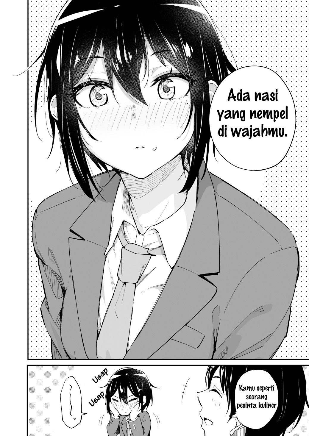 Cutting Her Hair After Finding out That the Person She Likes, Likes Short Cuts Chapter 2 - halaman 4
