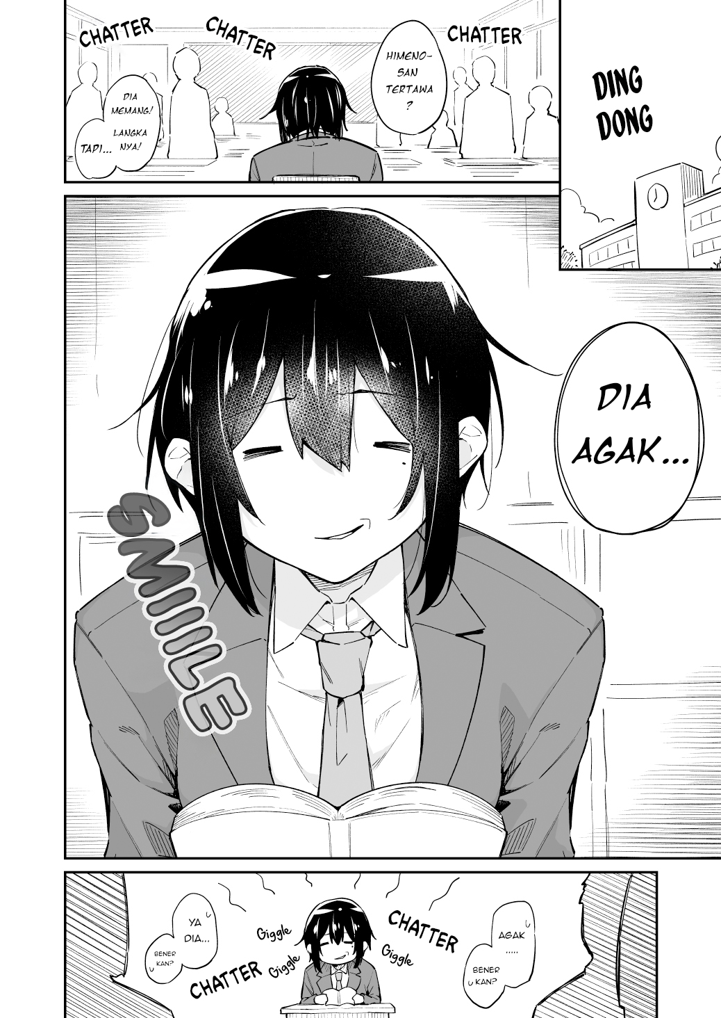Cutting Her Hair After Finding out That the Person She Likes, Likes Short Cuts Chapter 3 - halaman 2