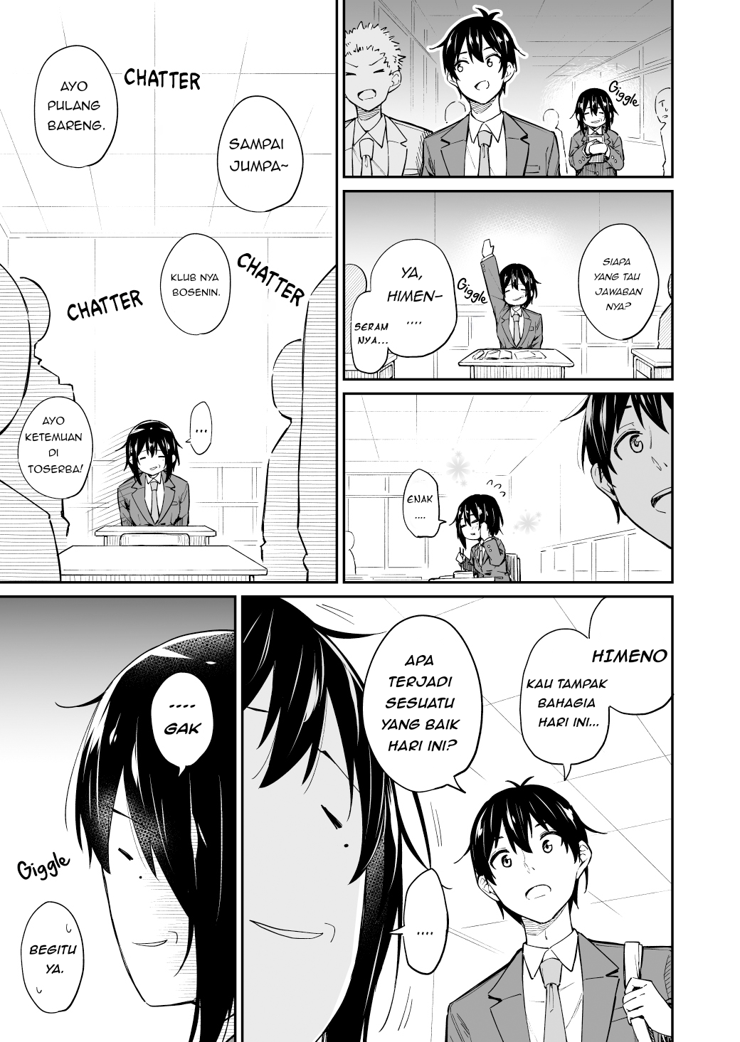 Cutting Her Hair After Finding out That the Person She Likes, Likes Short Cuts Chapter 3 - halaman 3