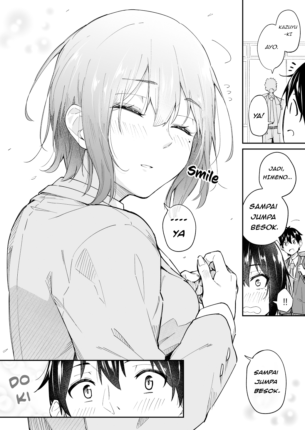 Cutting Her Hair After Finding out That the Person She Likes, Likes Short Cuts Chapter 3 - halaman 4