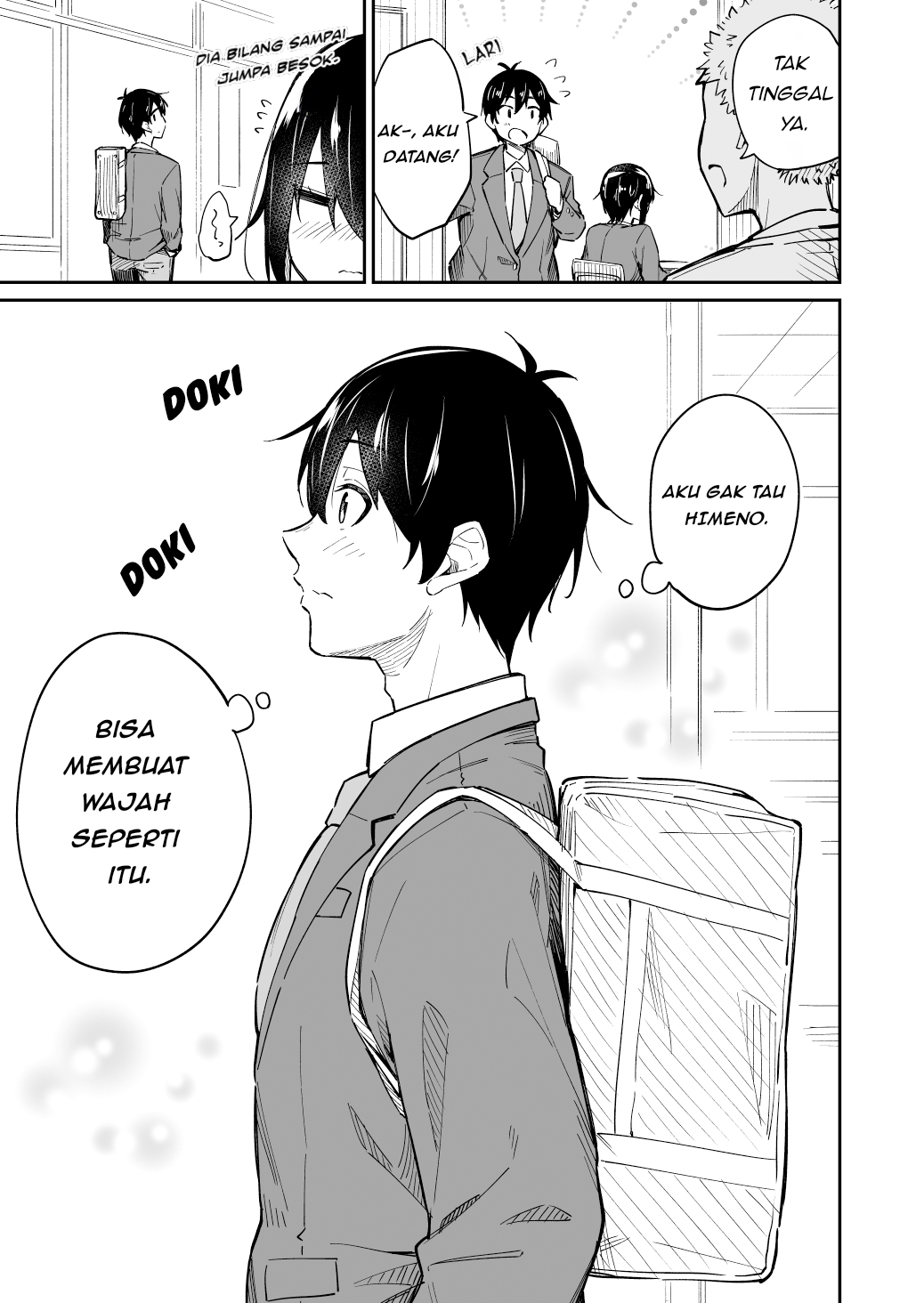 Cutting Her Hair After Finding out That the Person She Likes, Likes Short Cuts Chapter 3 - halaman 5