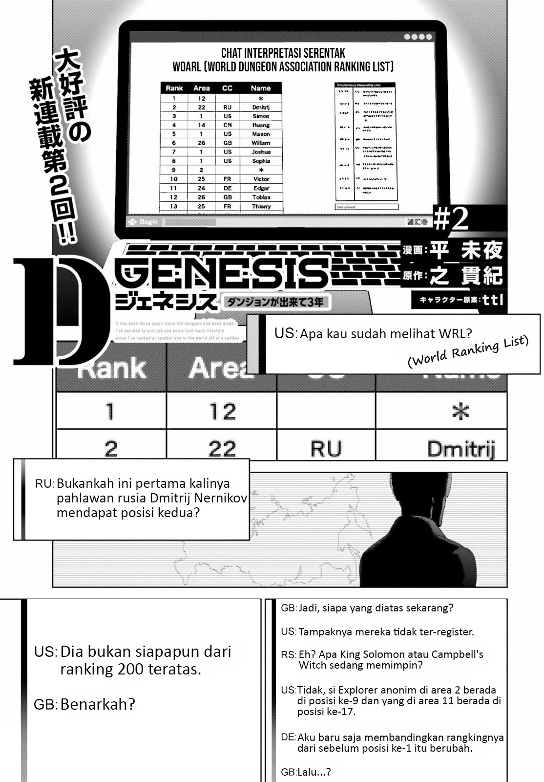 D Genesis: Dungeon ga Dekite 3-nen Chapter 2 - halaman 2