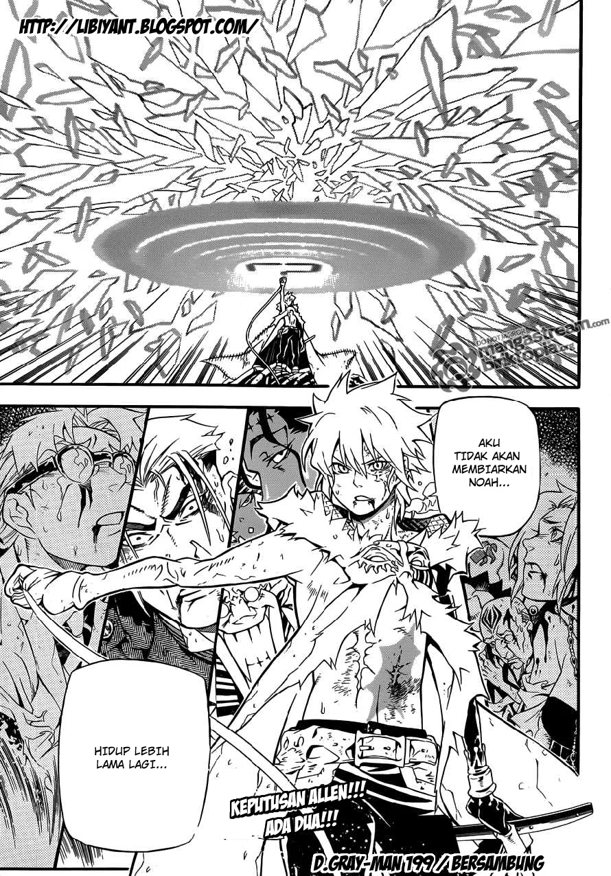 D Gray Man Chapter 199 - halaman 28