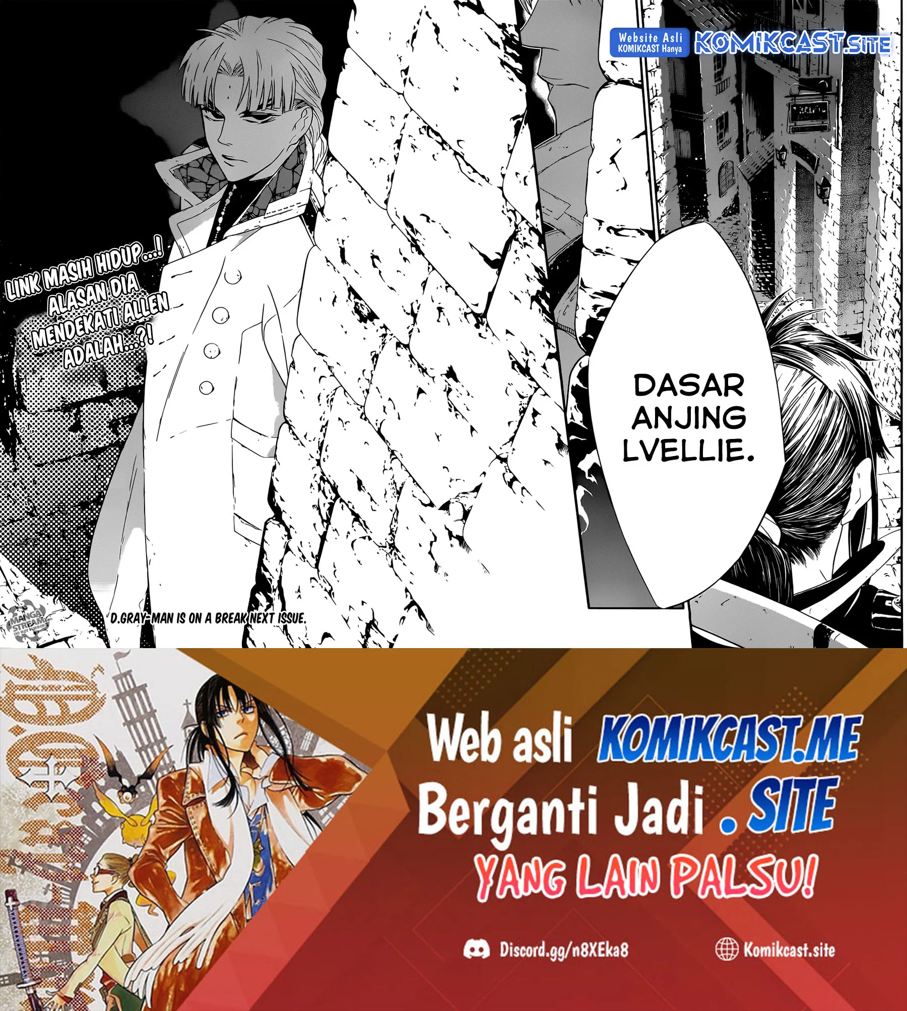 D Gray Man Chapter 212 - halaman 31
