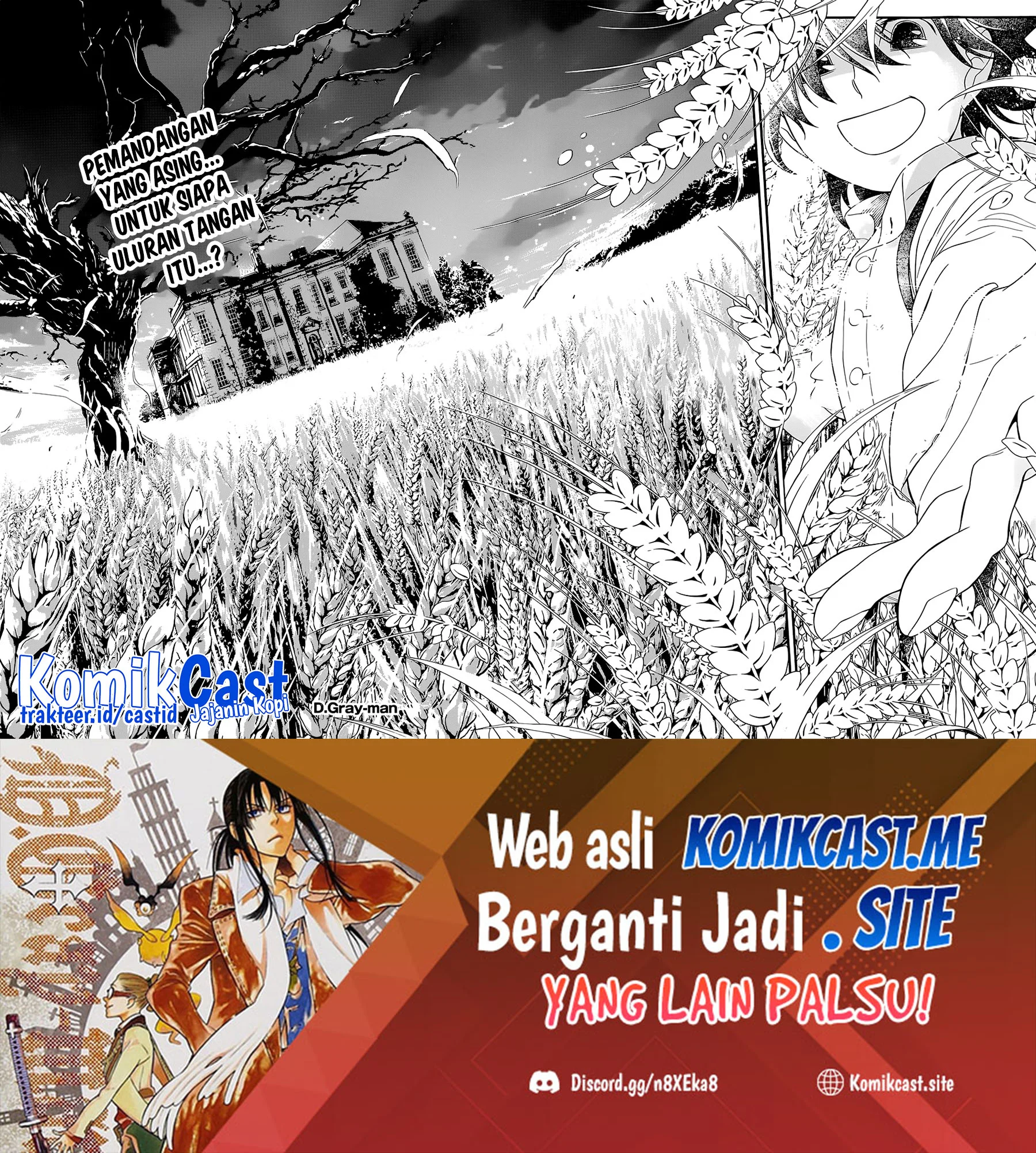 D Gray Man Chapter 213 - halaman 33