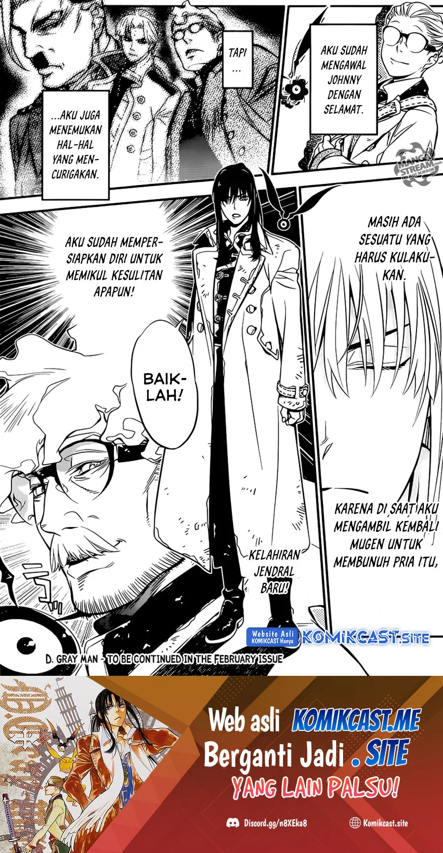 D Gray Man Chapter 217 - halaman 32