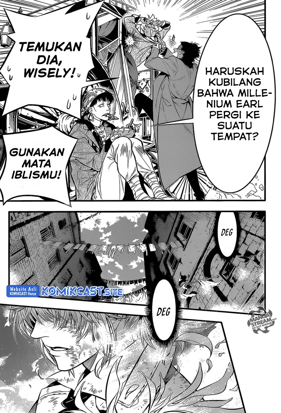 D Gray Man Chapter 219 - halaman 17