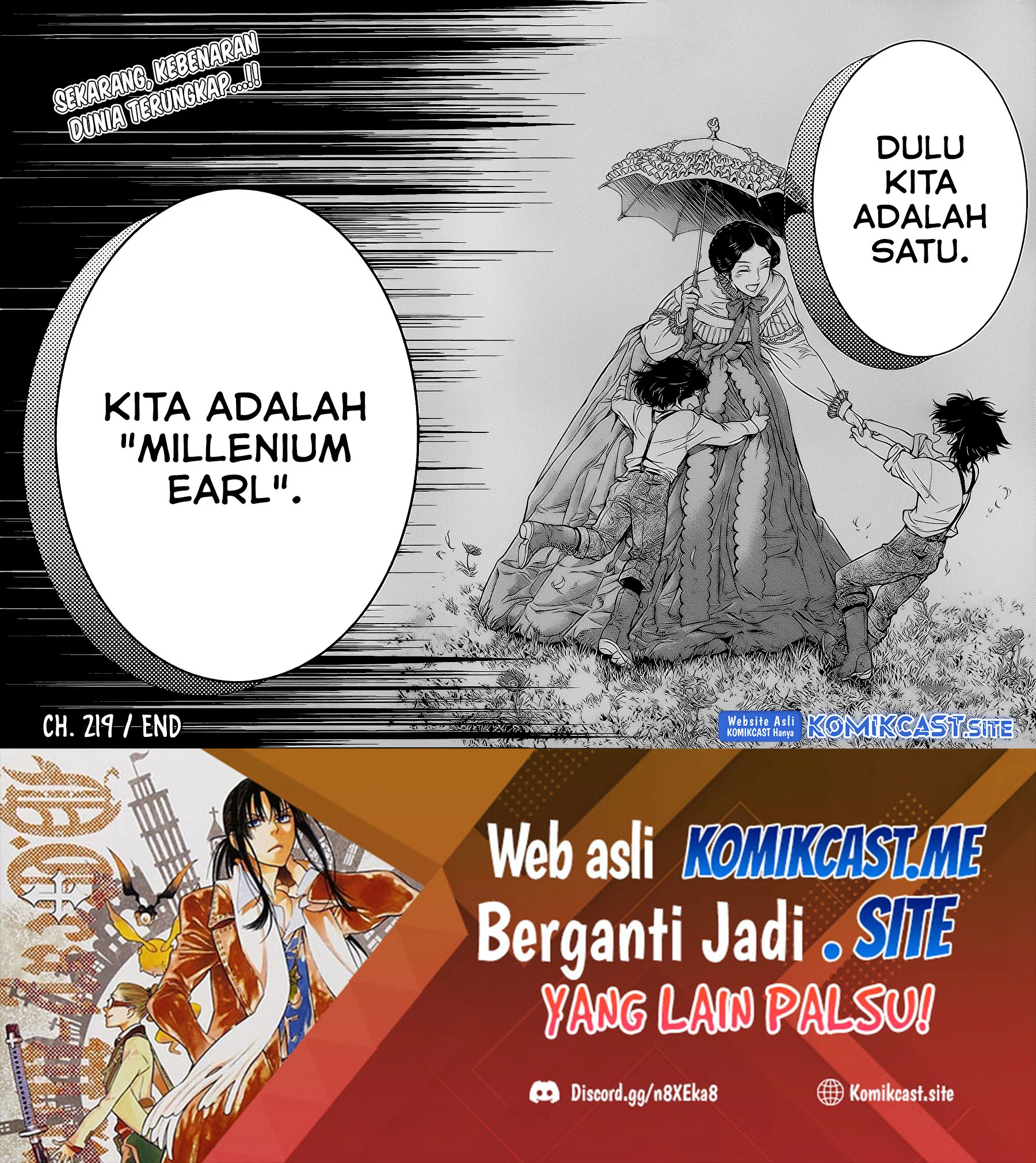 D Gray Man Chapter 219 - halaman 58