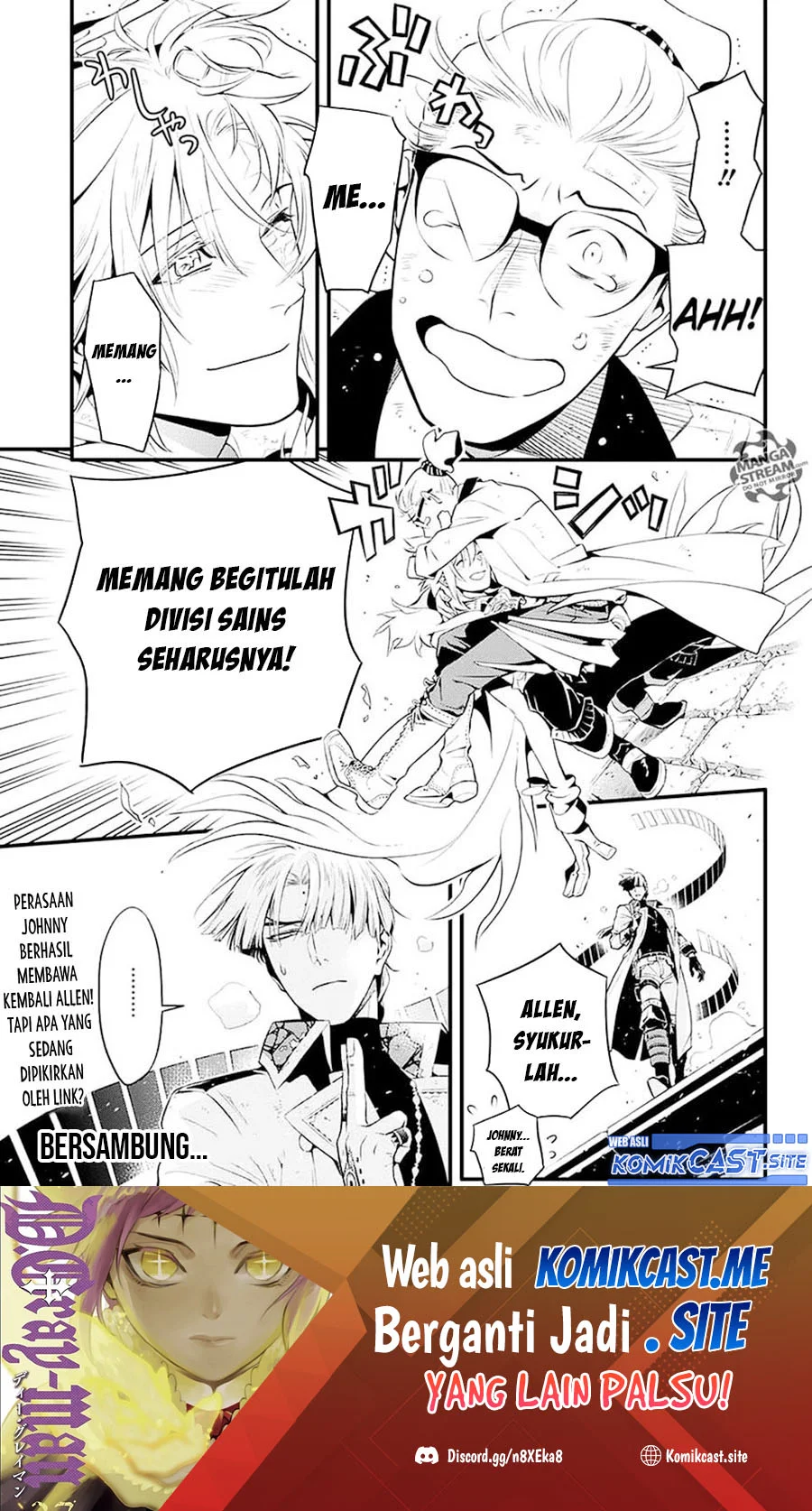 D Gray Man Chapter 225 - halaman 34