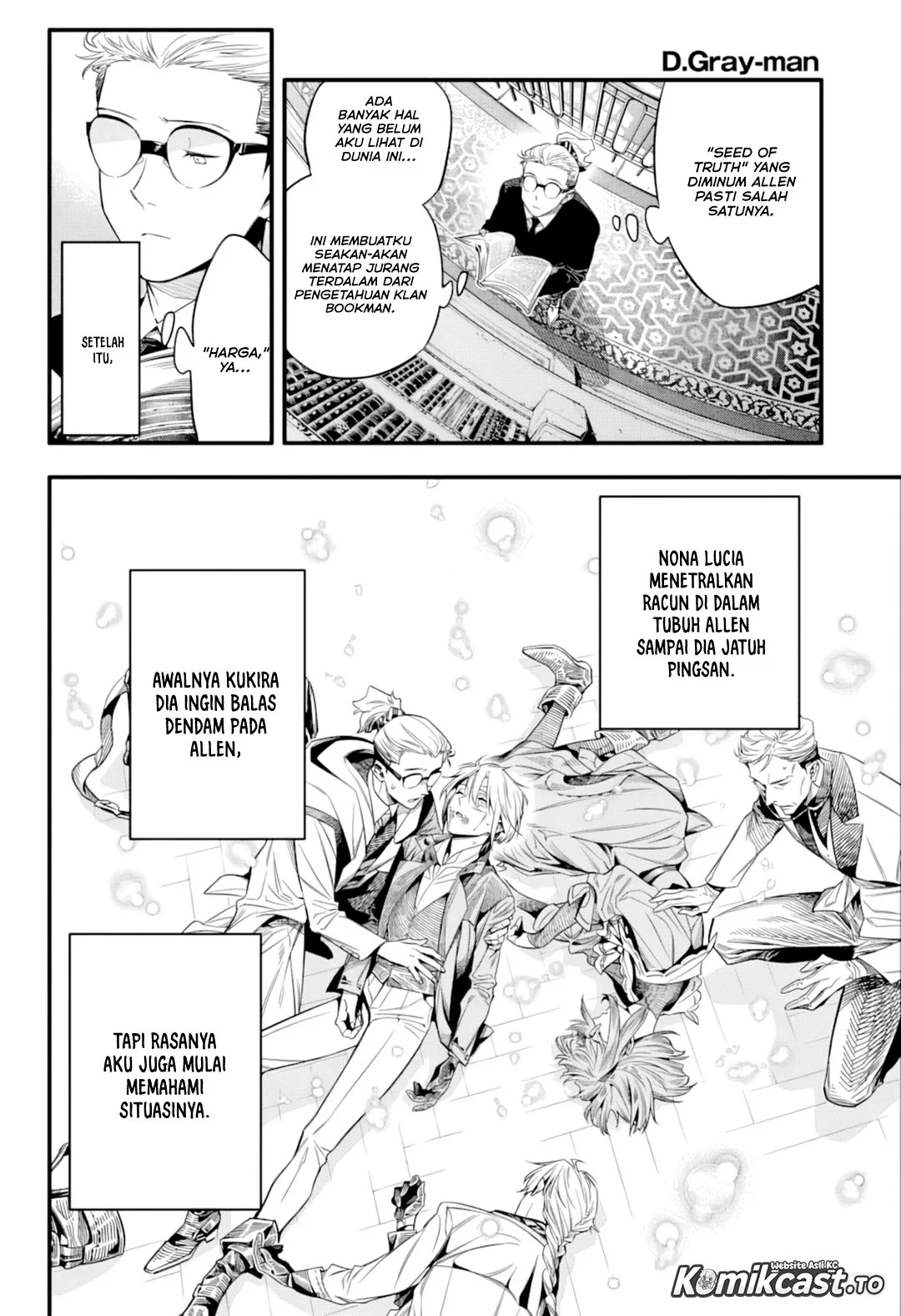 D Gray Man Chapter 256 - halaman 4