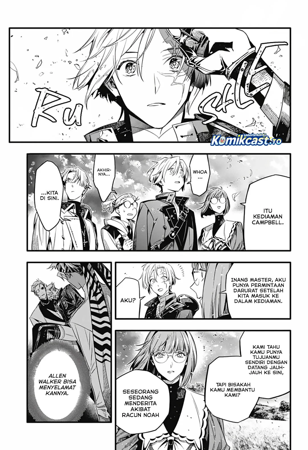 D Gray Man Chapter 257 - halaman 24