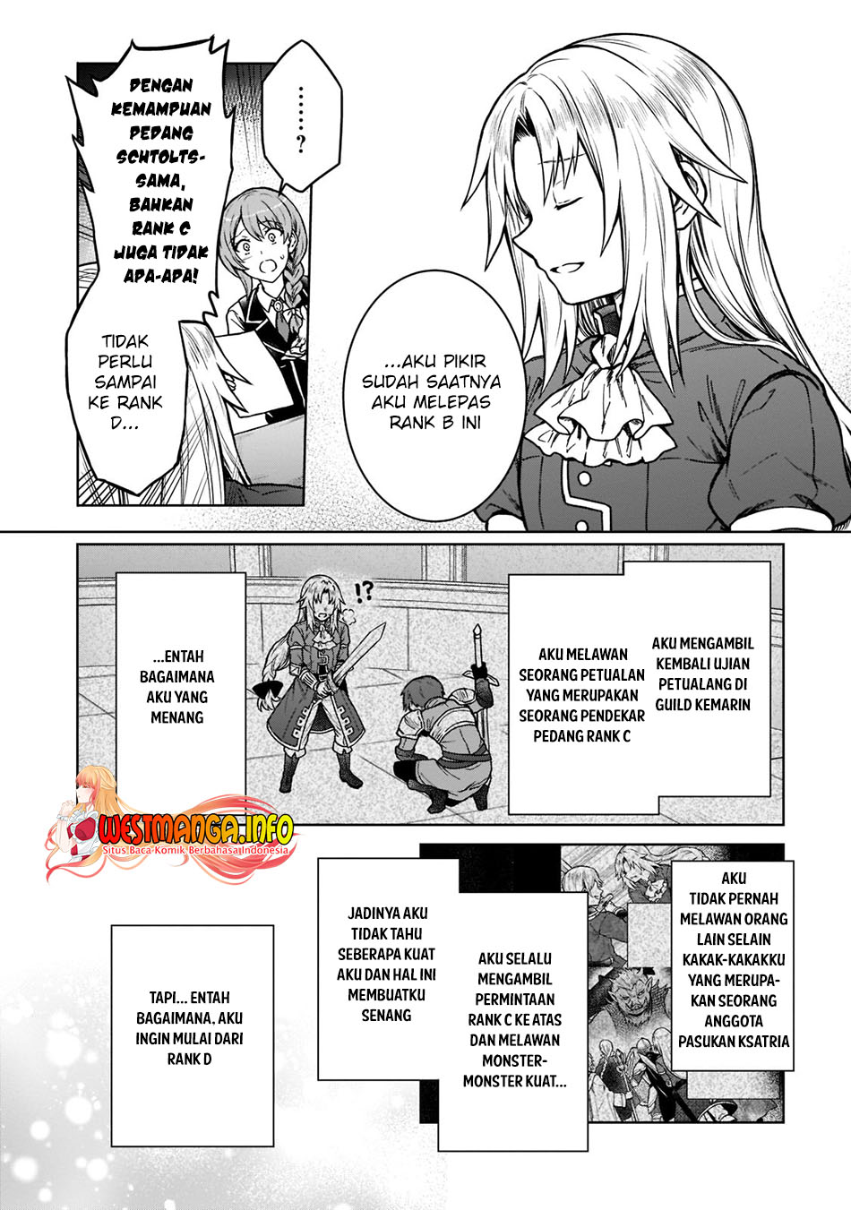 D Rank Adventurer Invited By A Brave Party, And The Stalking Princess Chapter 14 - halaman 17