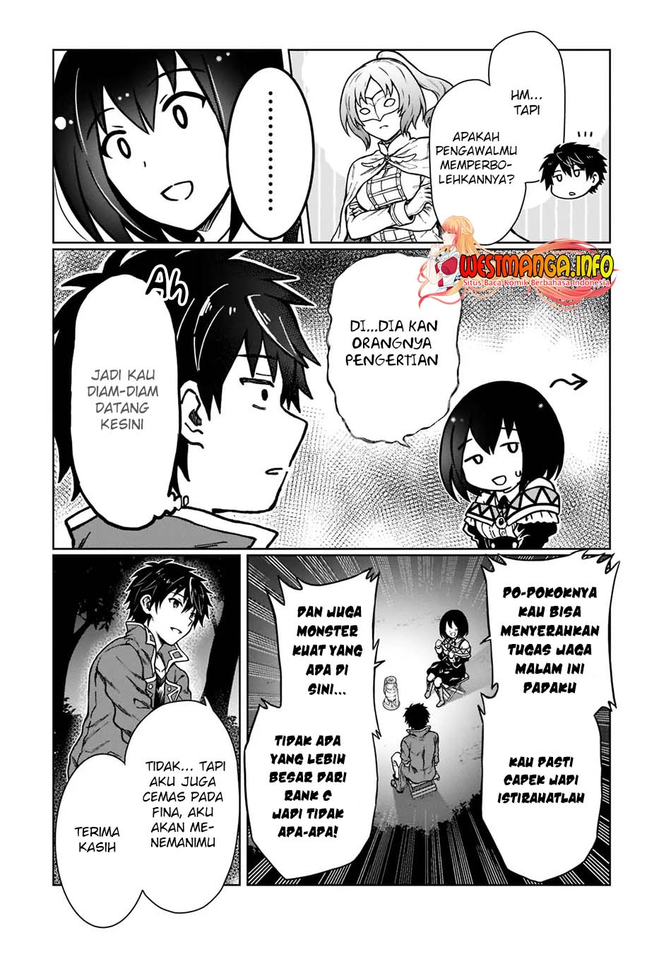 D Rank Adventurer Invited By A Brave Party, And The Stalking Princess Chapter 4 - halaman 10