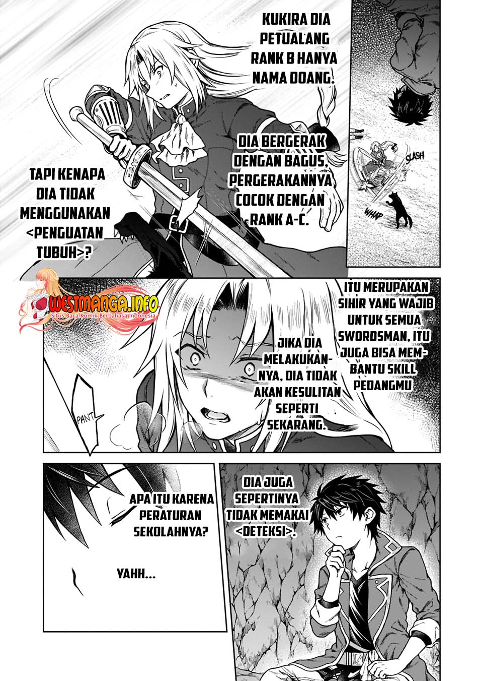 D Rank Adventurer Invited By A Brave Party, And The Stalking Princess Chapter 6 - halaman 7