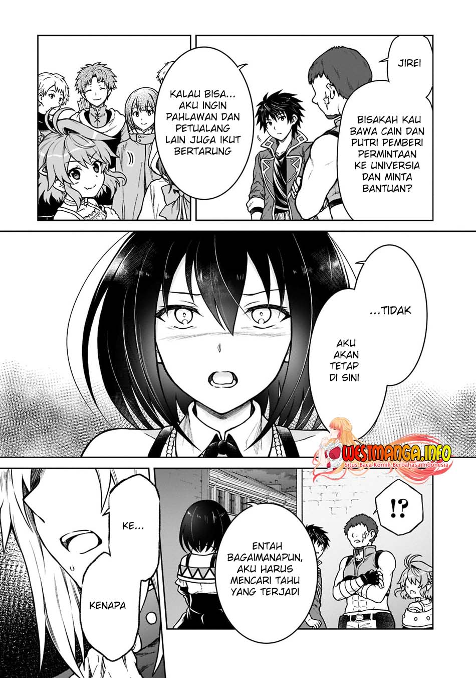 D Rank Adventurer Invited By A Brave Party, And The Stalking Princess Chapter 9 - halaman 10