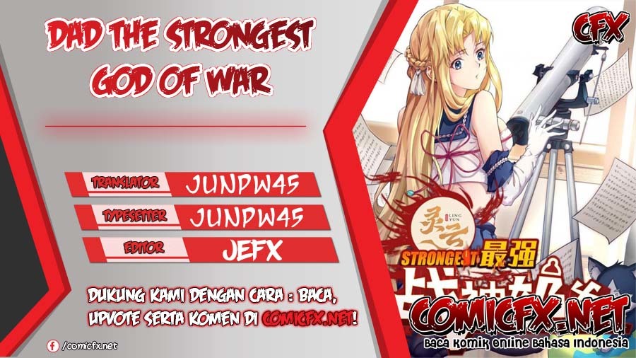 Dad the Strongest God of War Chapter 43 - halaman 1
