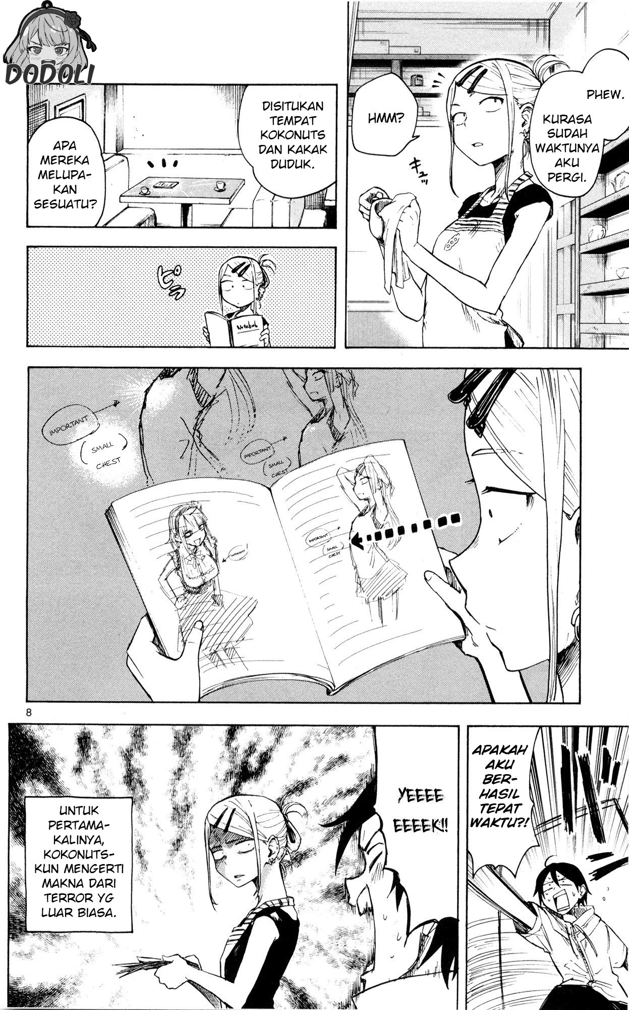 Dagashi Kashi Chapter 48 - halaman 8