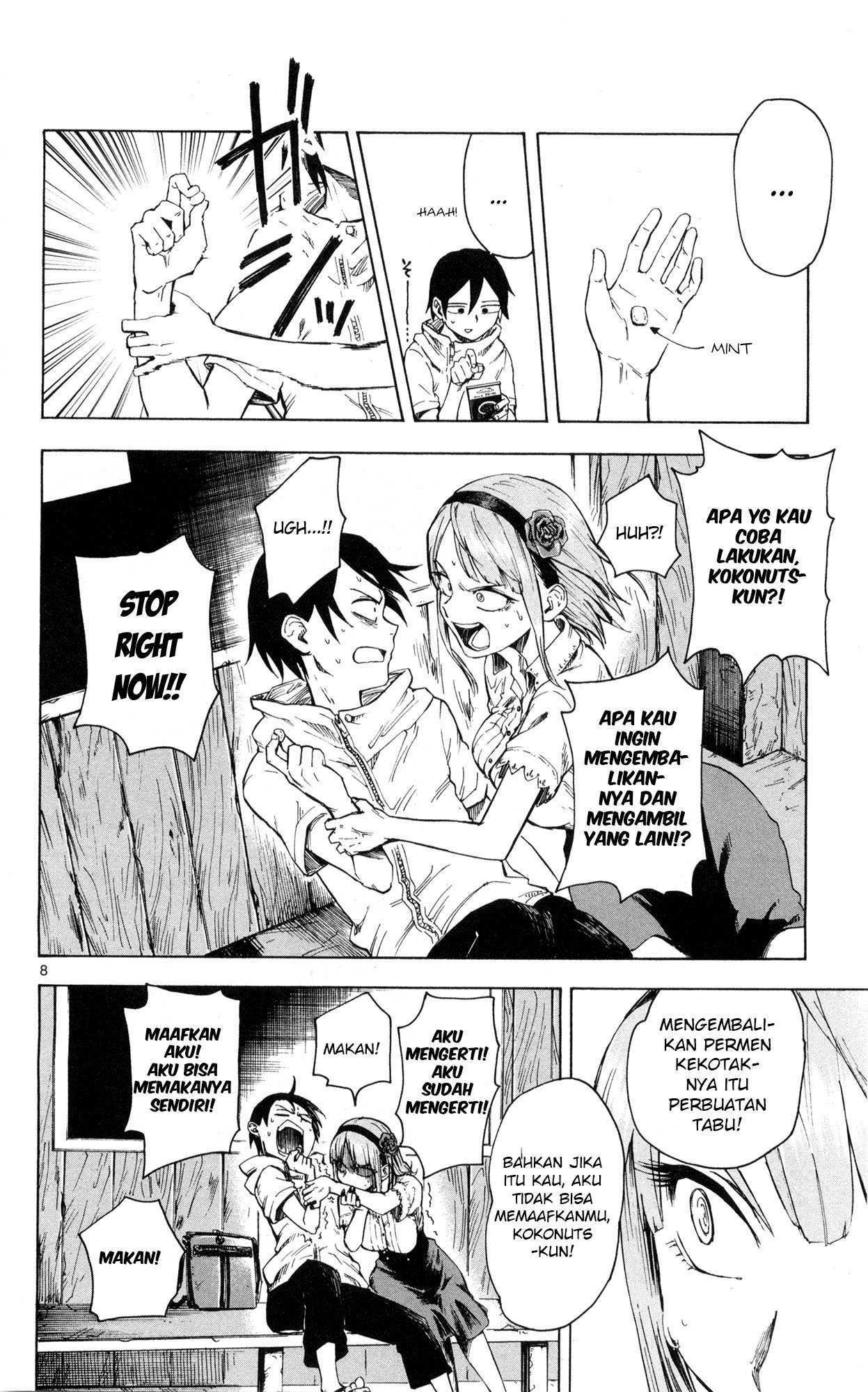 Dagashi Kashi Chapter 49 - halaman 8