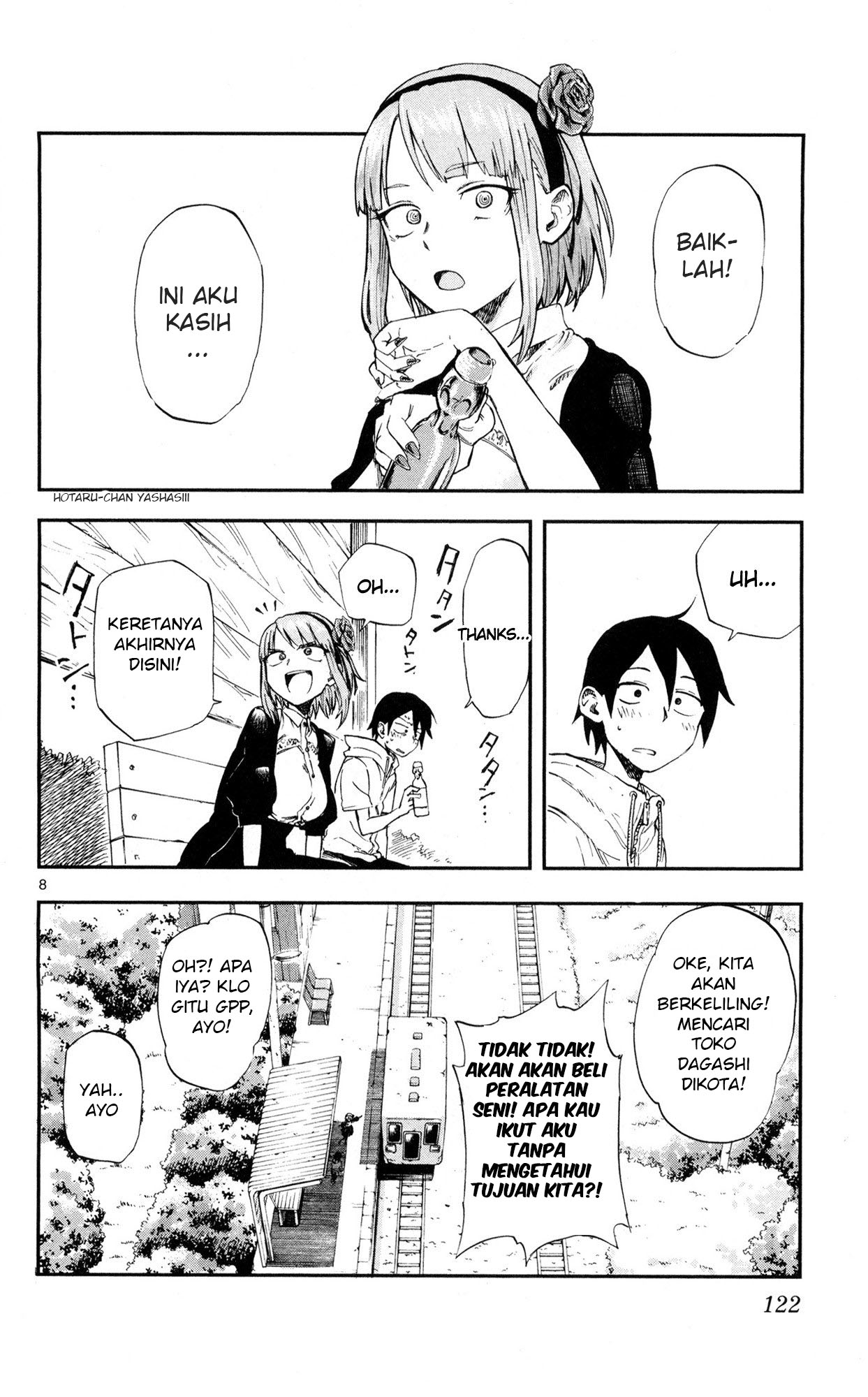 Dagashi Kashi Chapter 52 - halaman 8