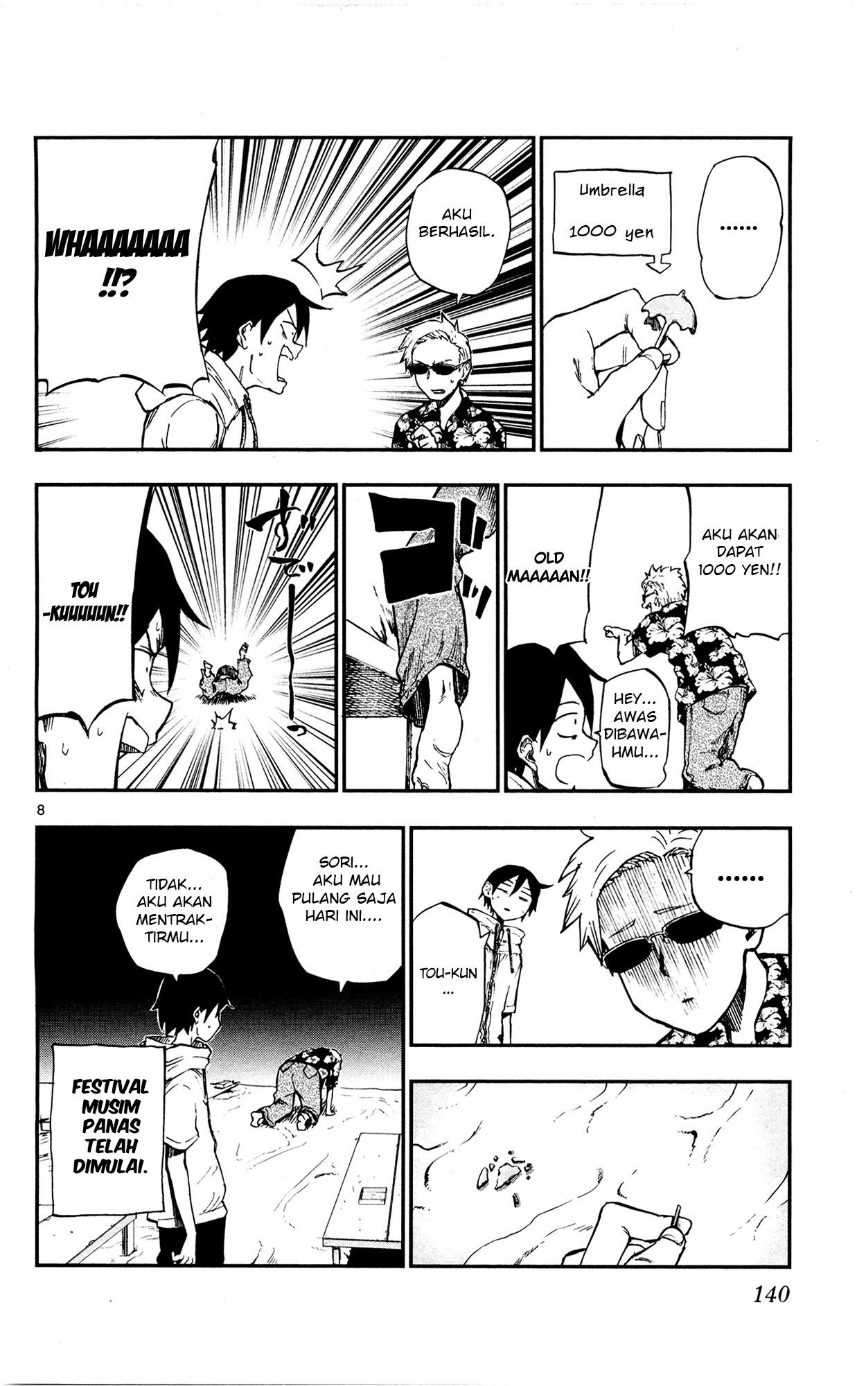 Dagashi Kashi Chapter 54 - halaman 8