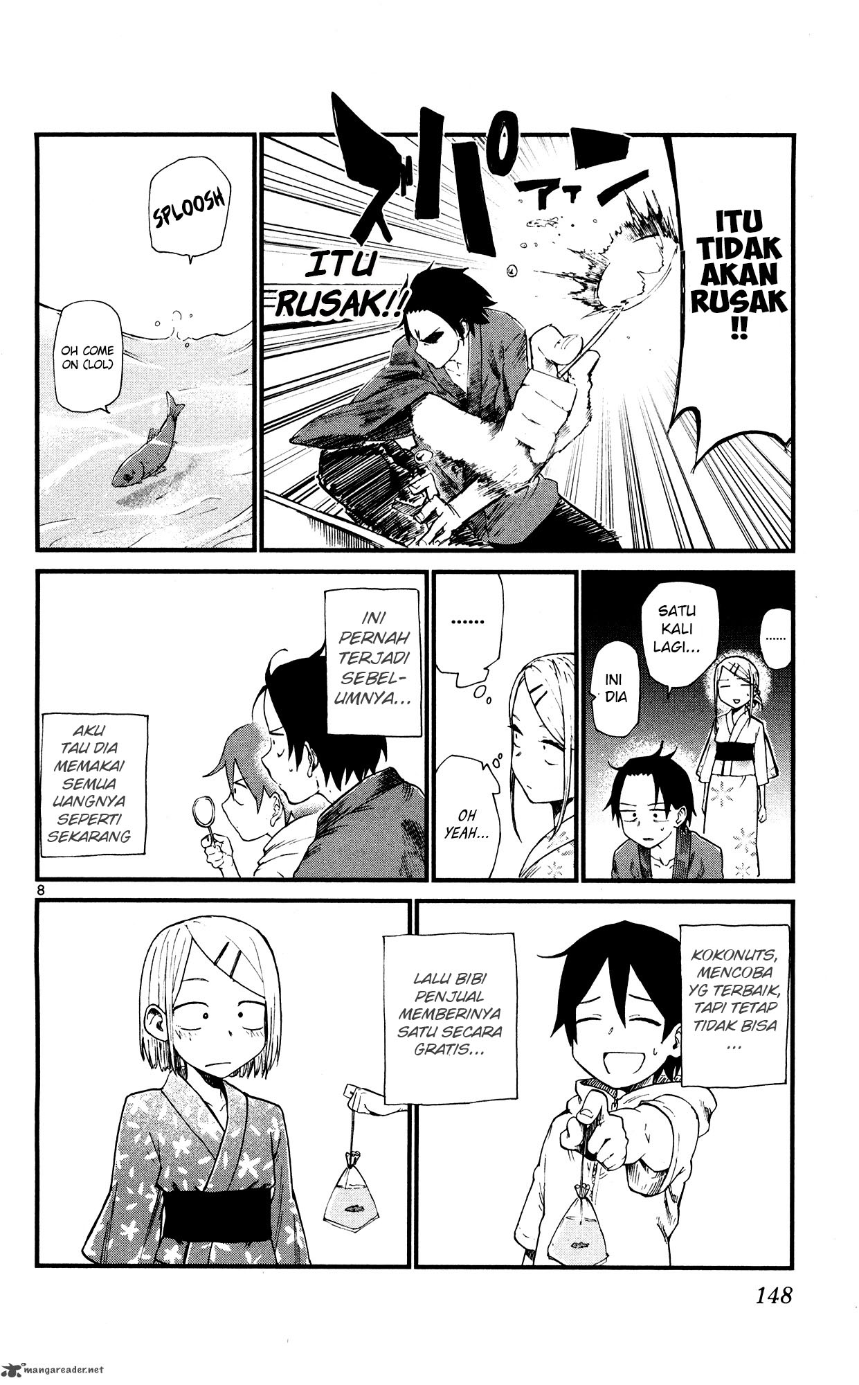 Dagashi Kashi Chapter 55 - halaman 8