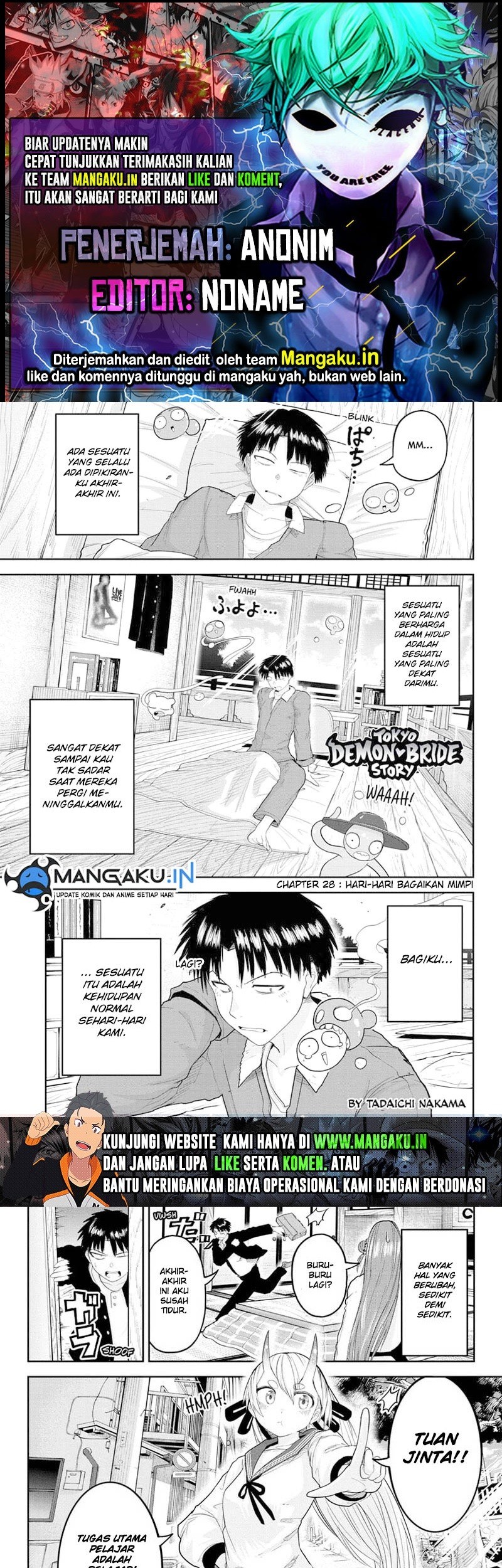 Dai Tokyo Oniyomeden Chapter 28 - halaman 1