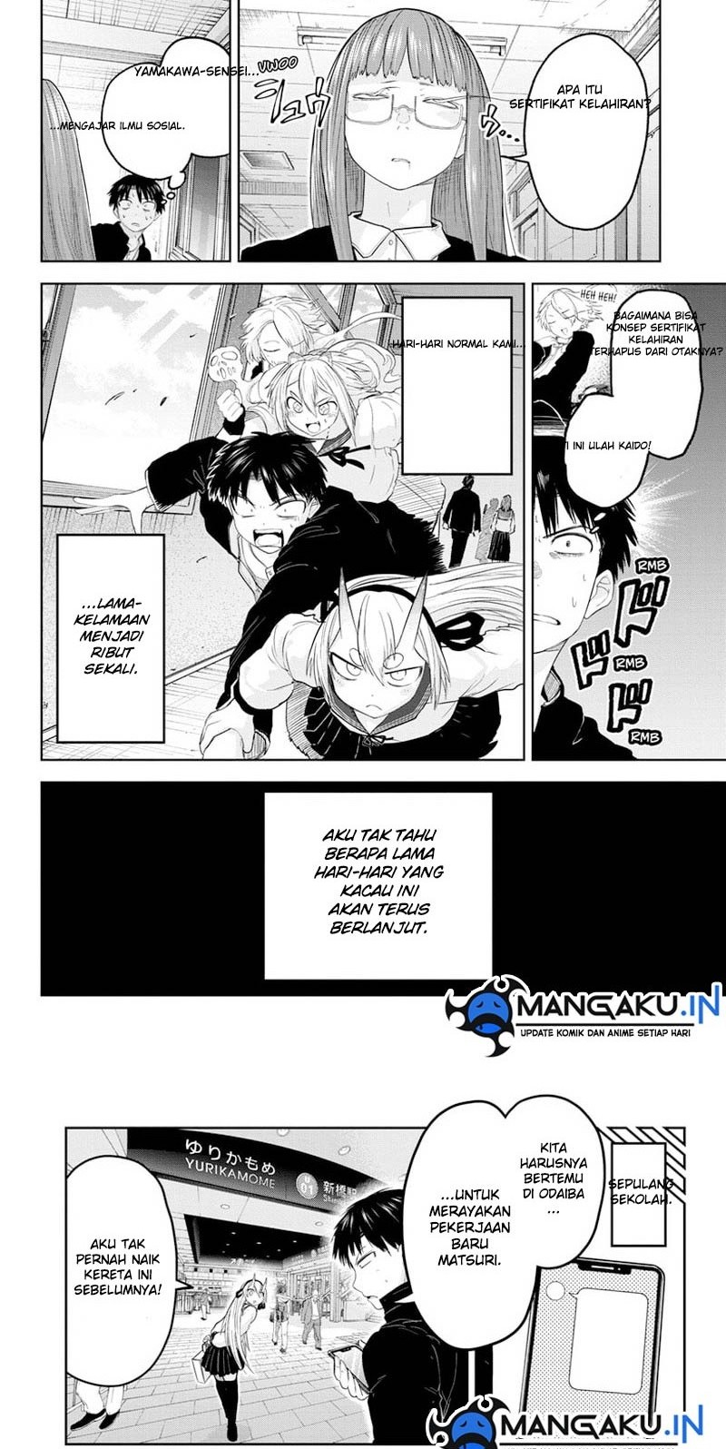 Dai Tokyo Oniyomeden Chapter 28 - halaman 4