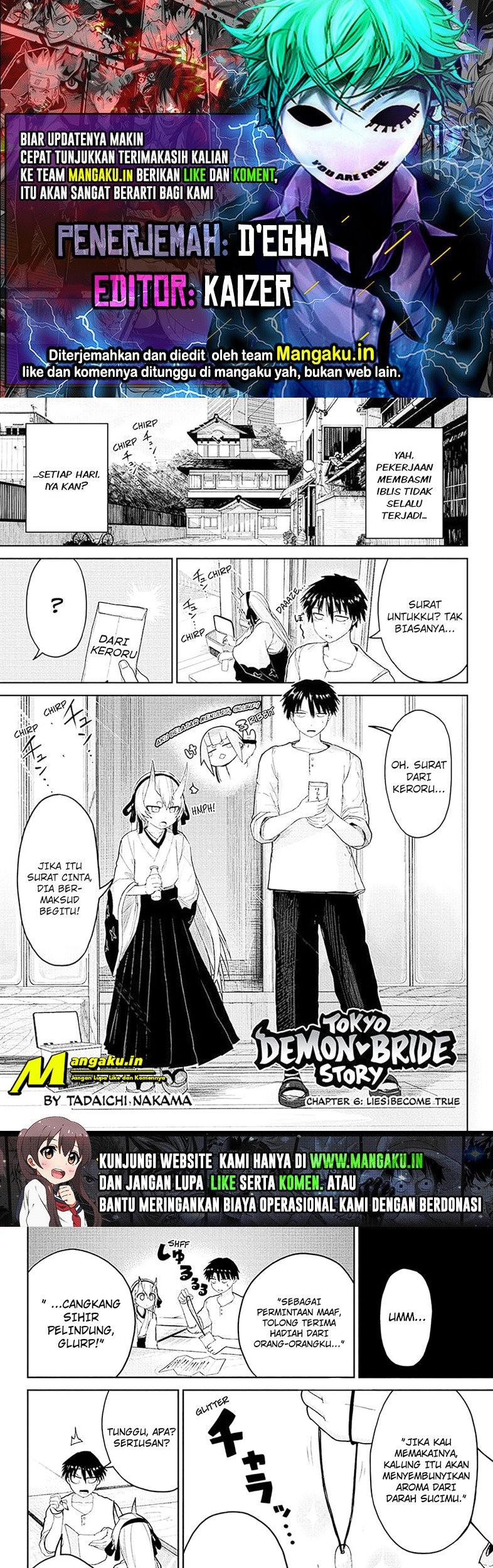 Dai Tokyo Oniyomeden Chapter 6 - halaman 1