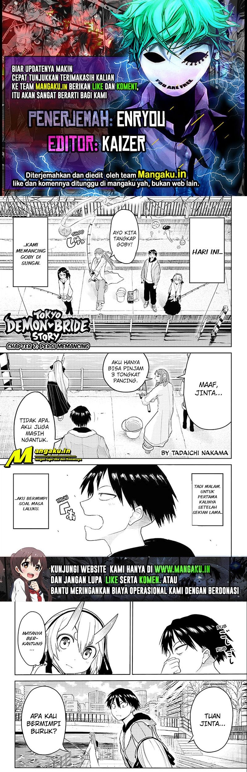 Dai Tokyo Oniyomeden Chapter 7 - halaman 1